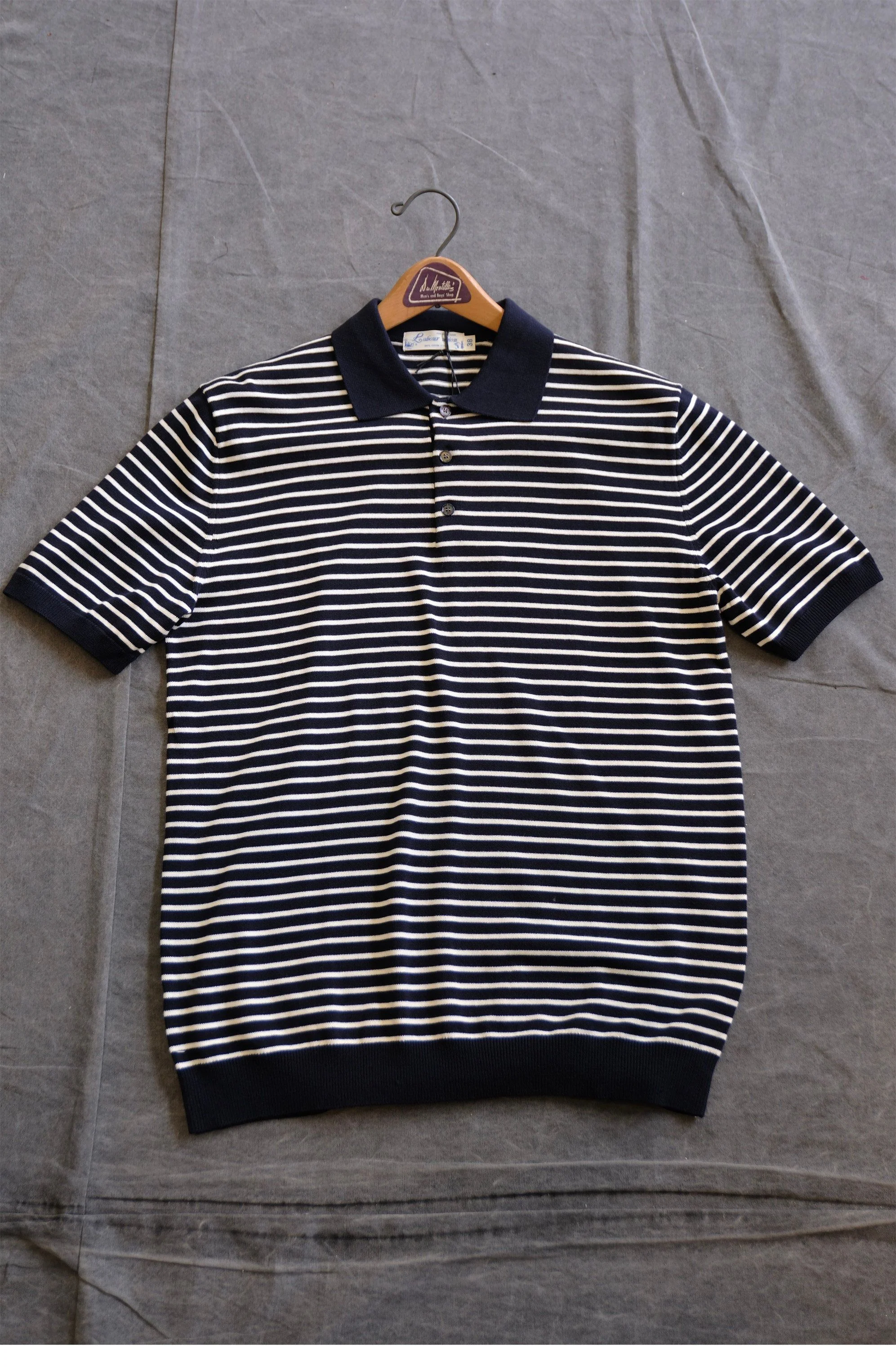 Striped Knit Polo - Image 6