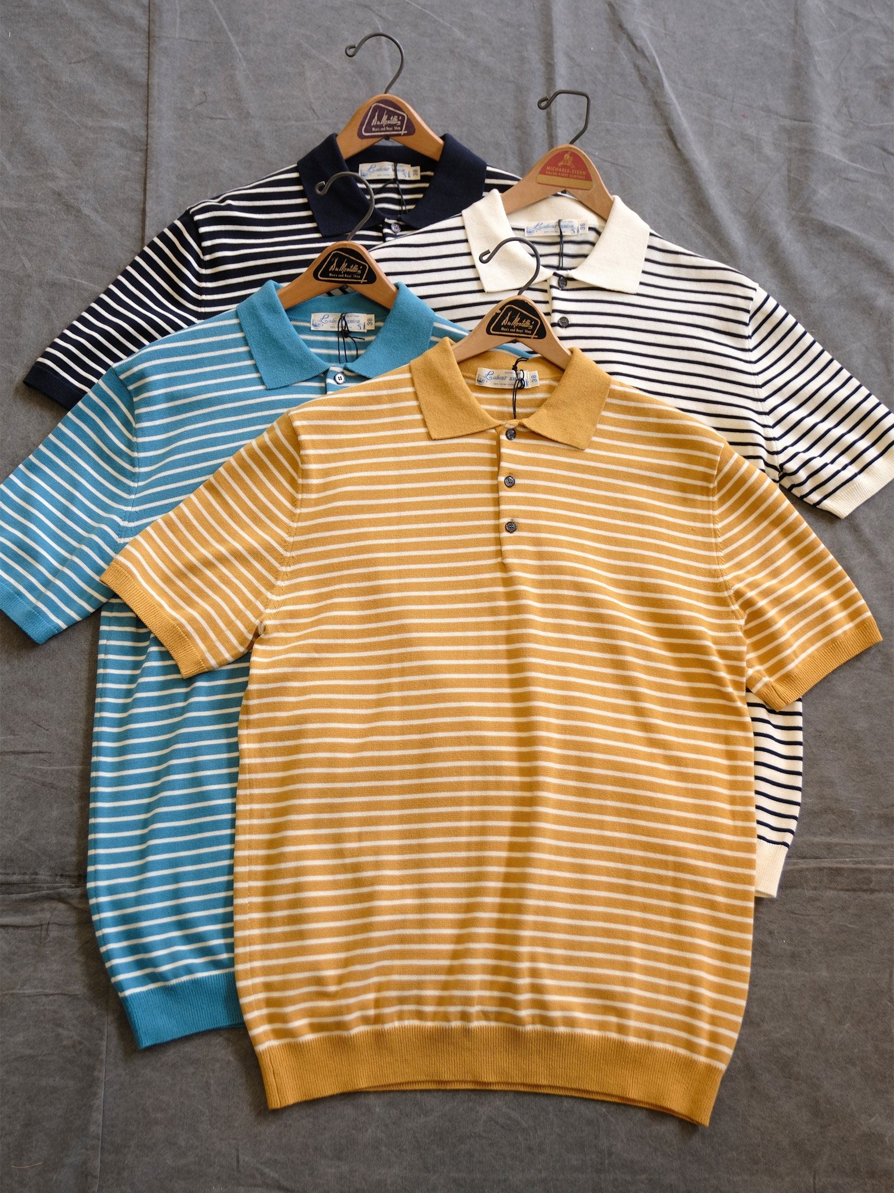 Striped Knit Polo - Image 8