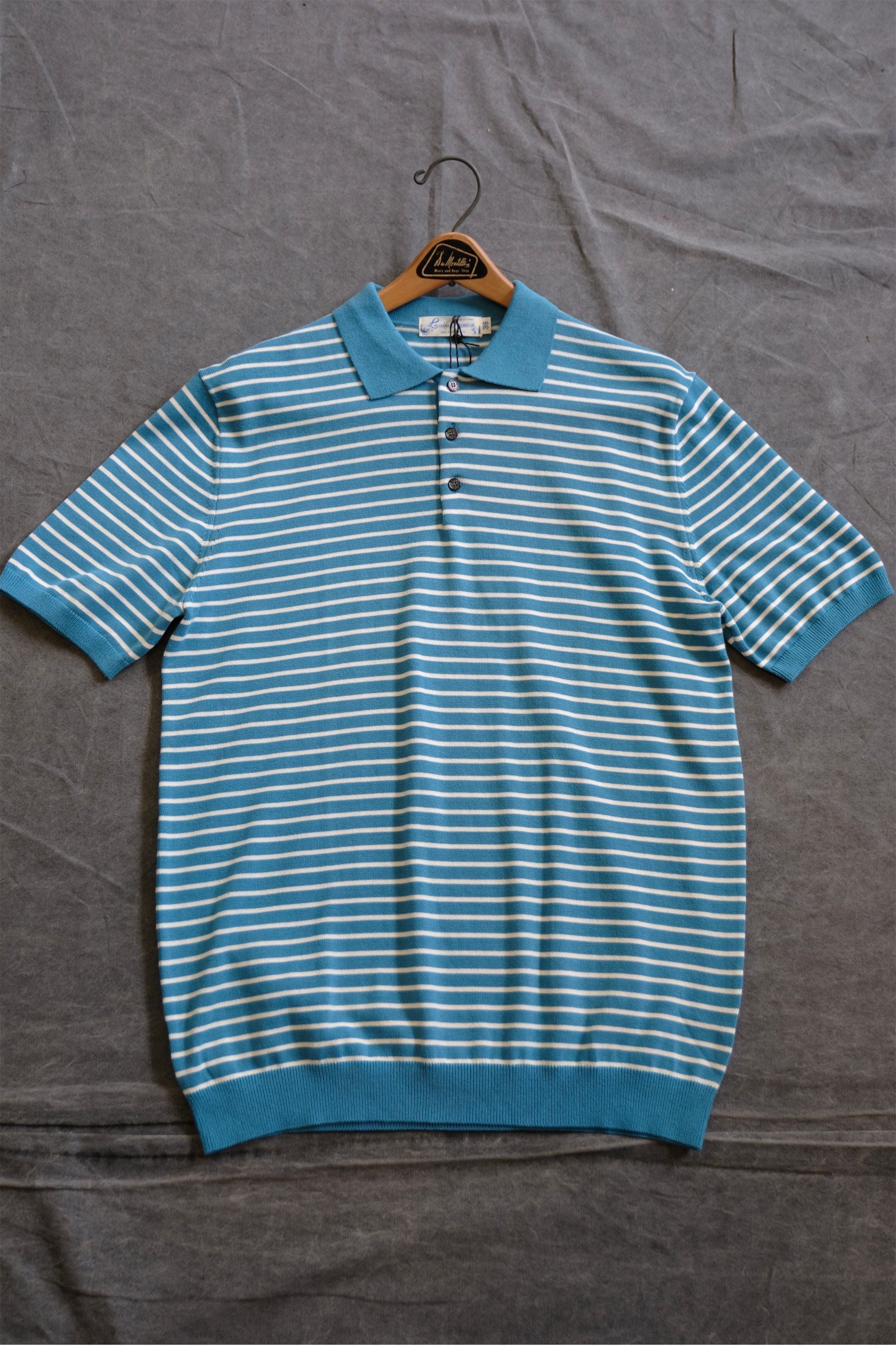 Striped Knit Polo - Image 9