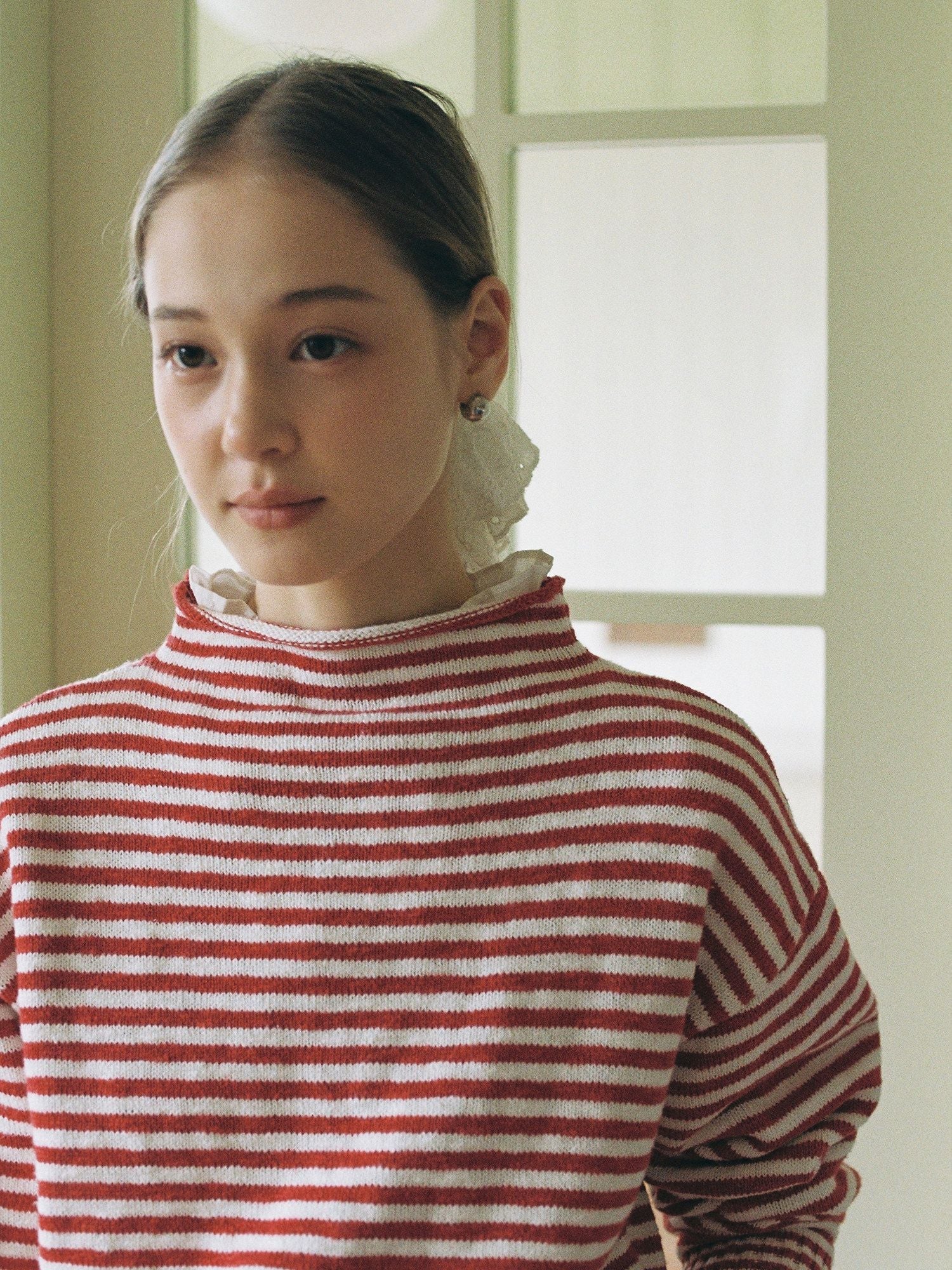 Striped Knit Pullover - Image 5