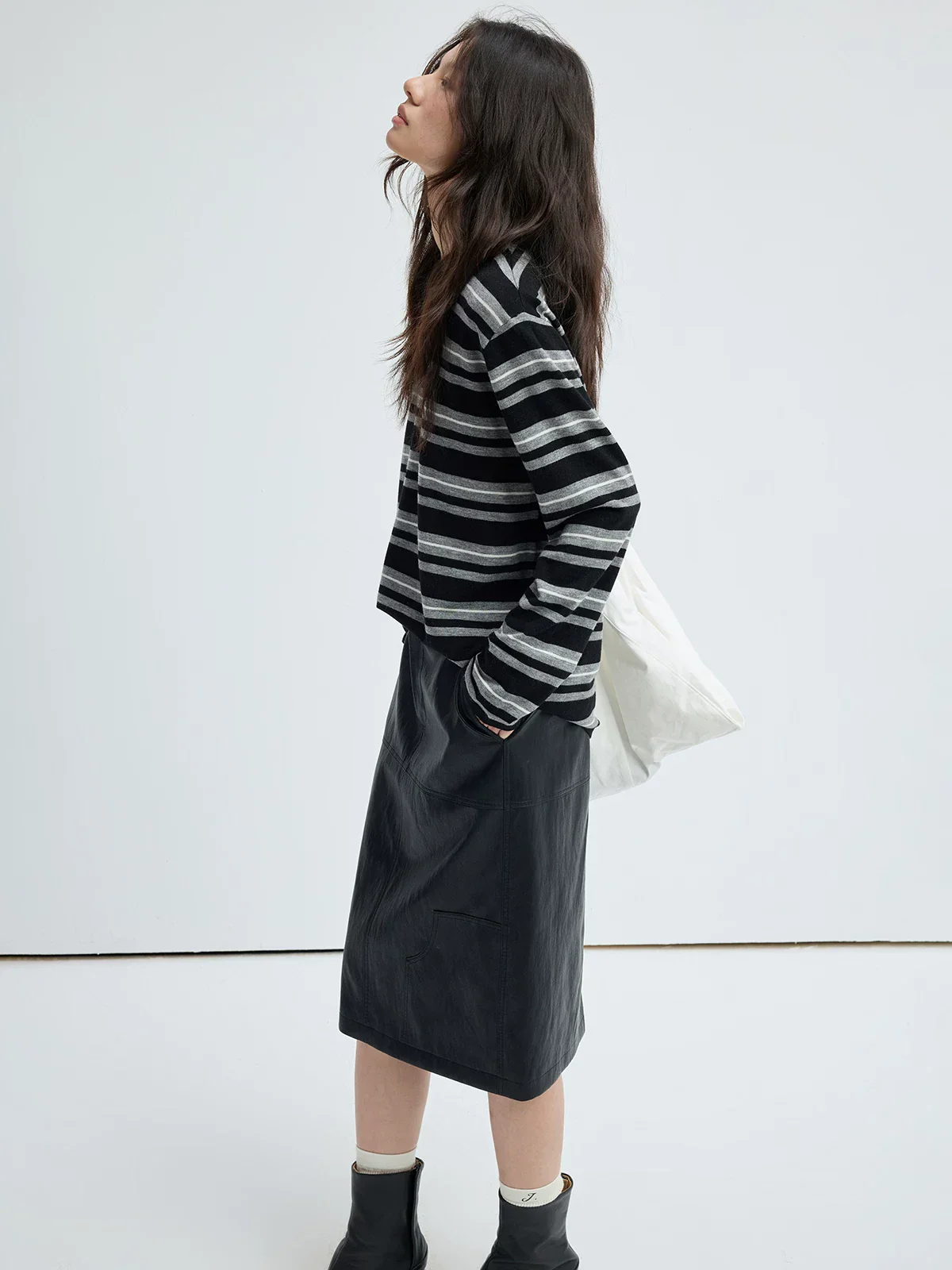 Striped Knit Sweater - Image 5