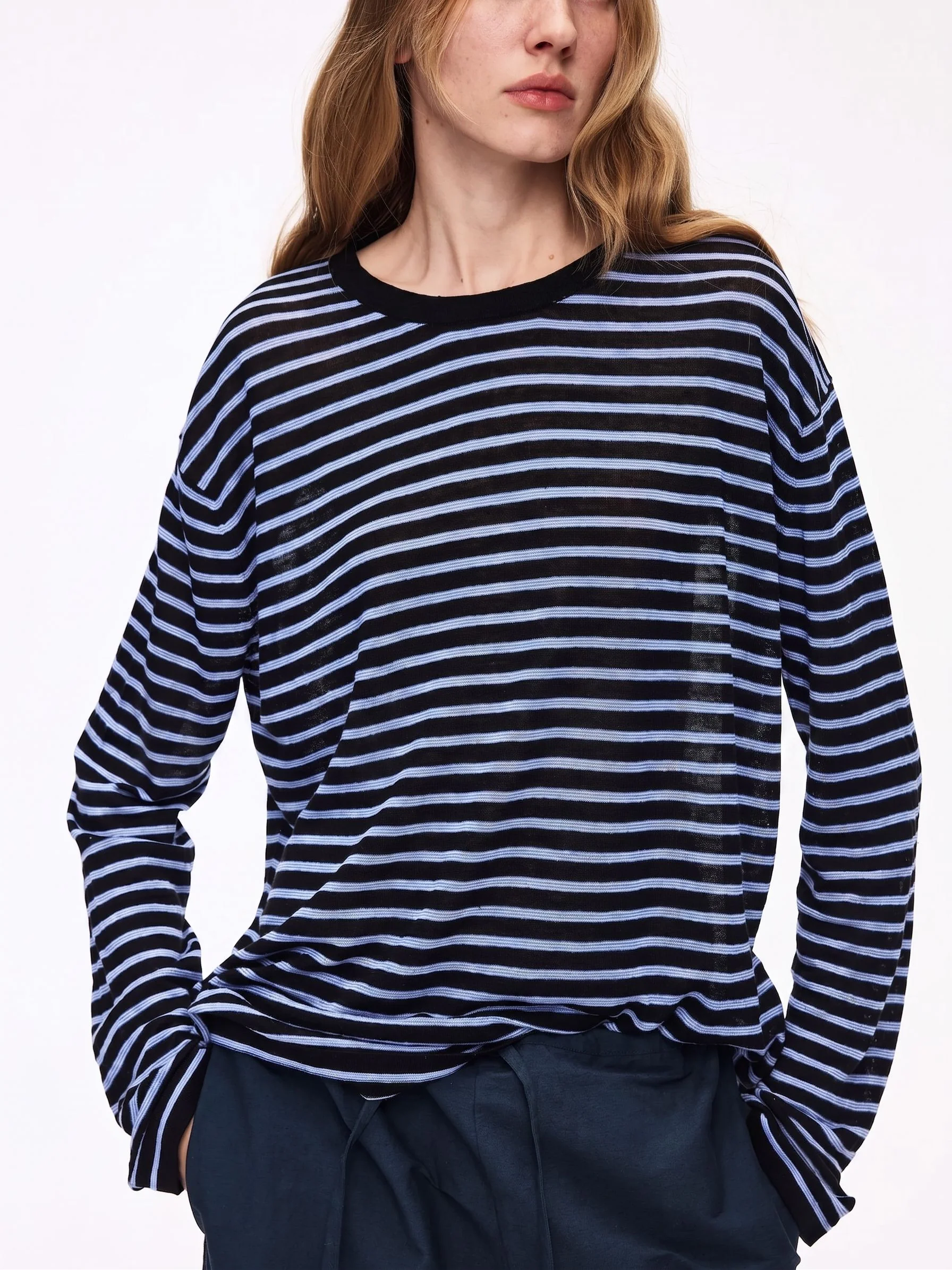Striped Knit Top - Image 3