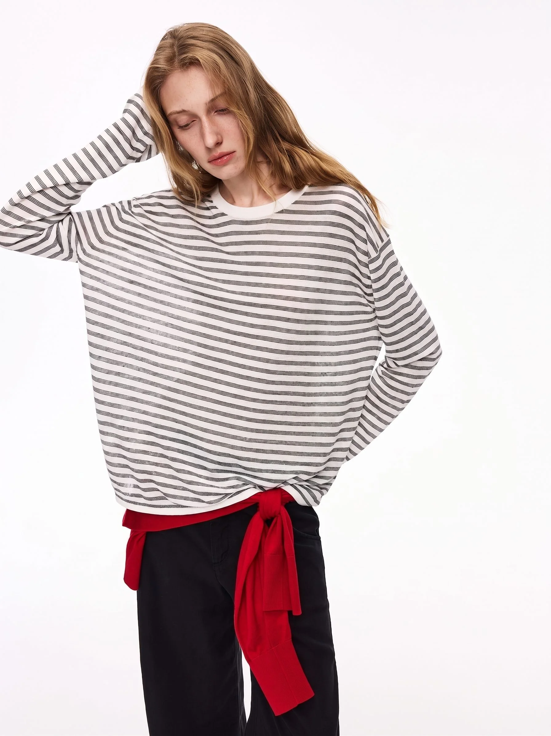 Striped Knit Top - Image 4