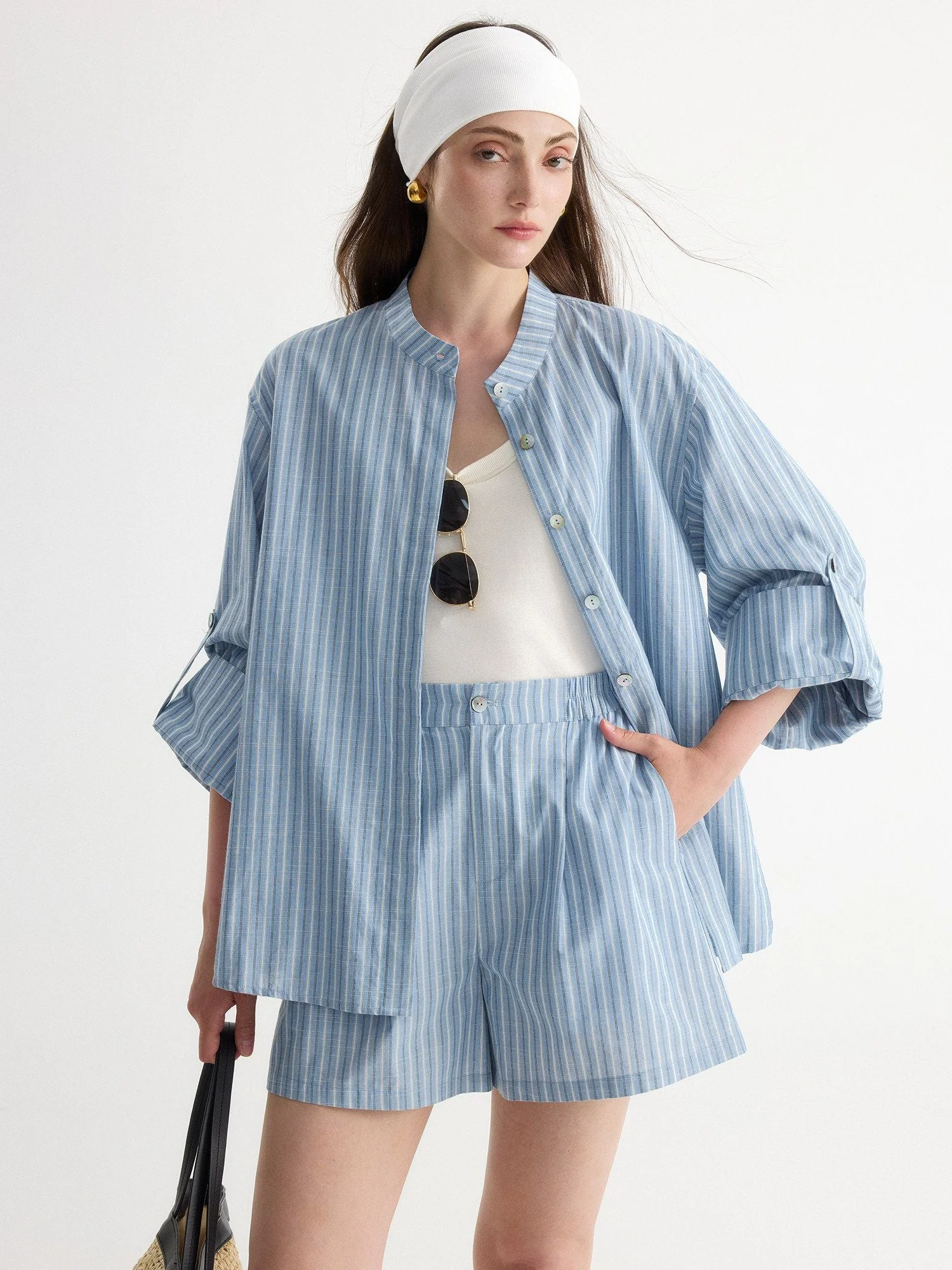 Striped Linen Set - Image 5