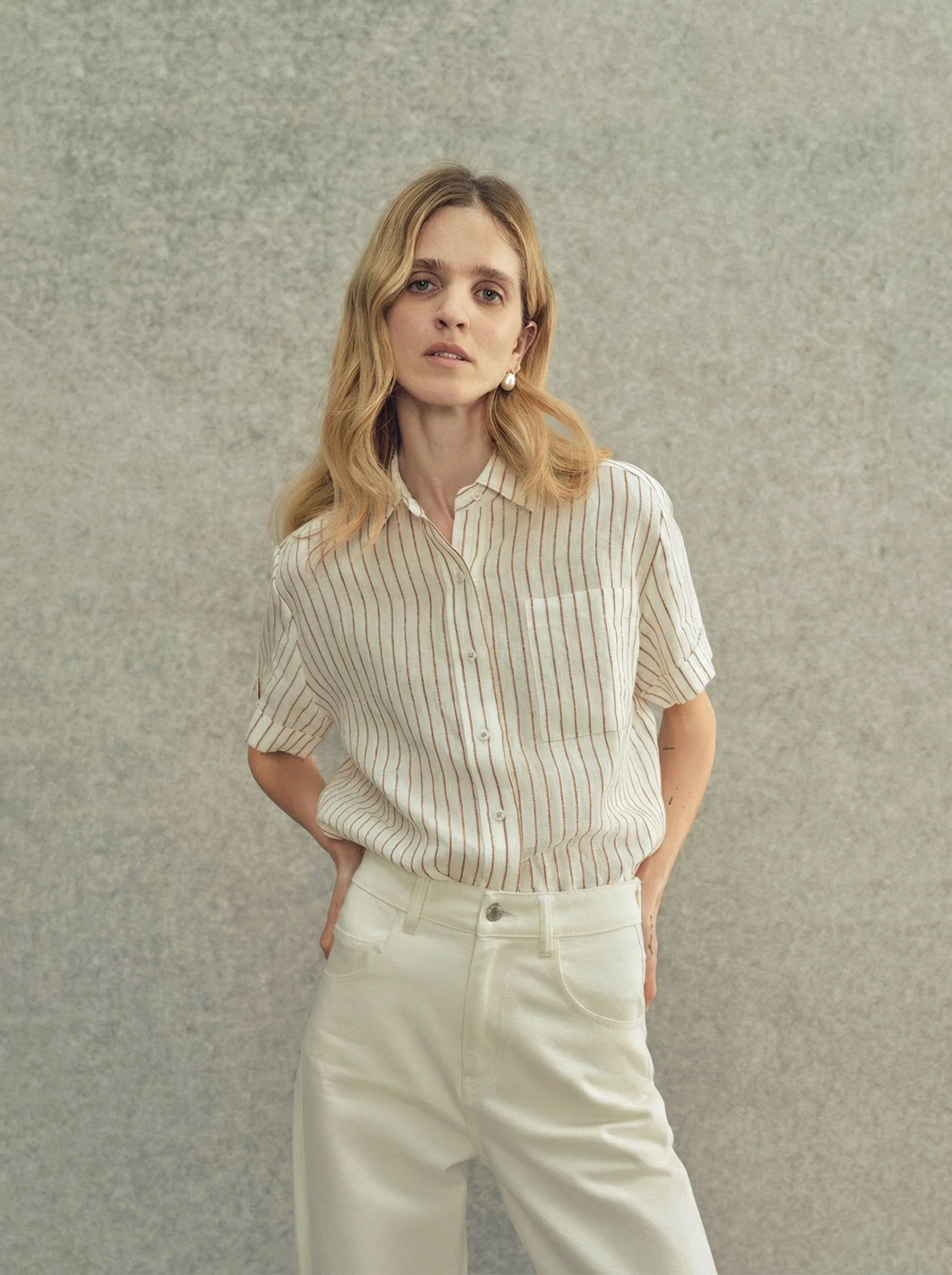 Striped Linen Shirt