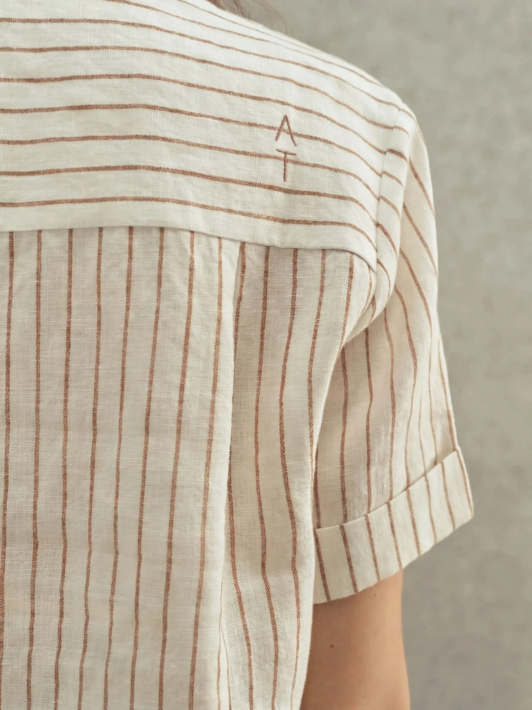Striped Linen Shirt - Image 10