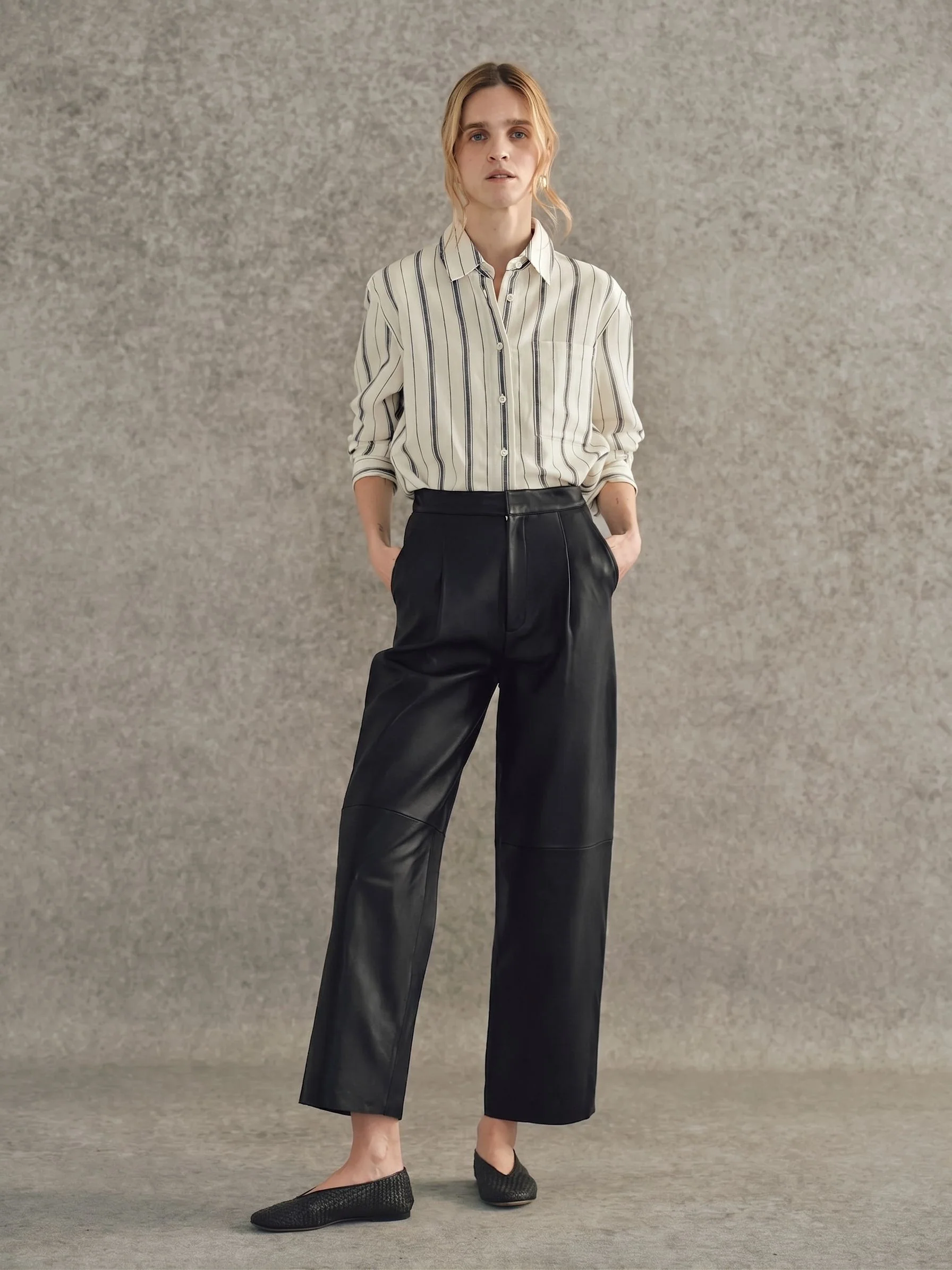 Striped Linen Shirt - Image 6