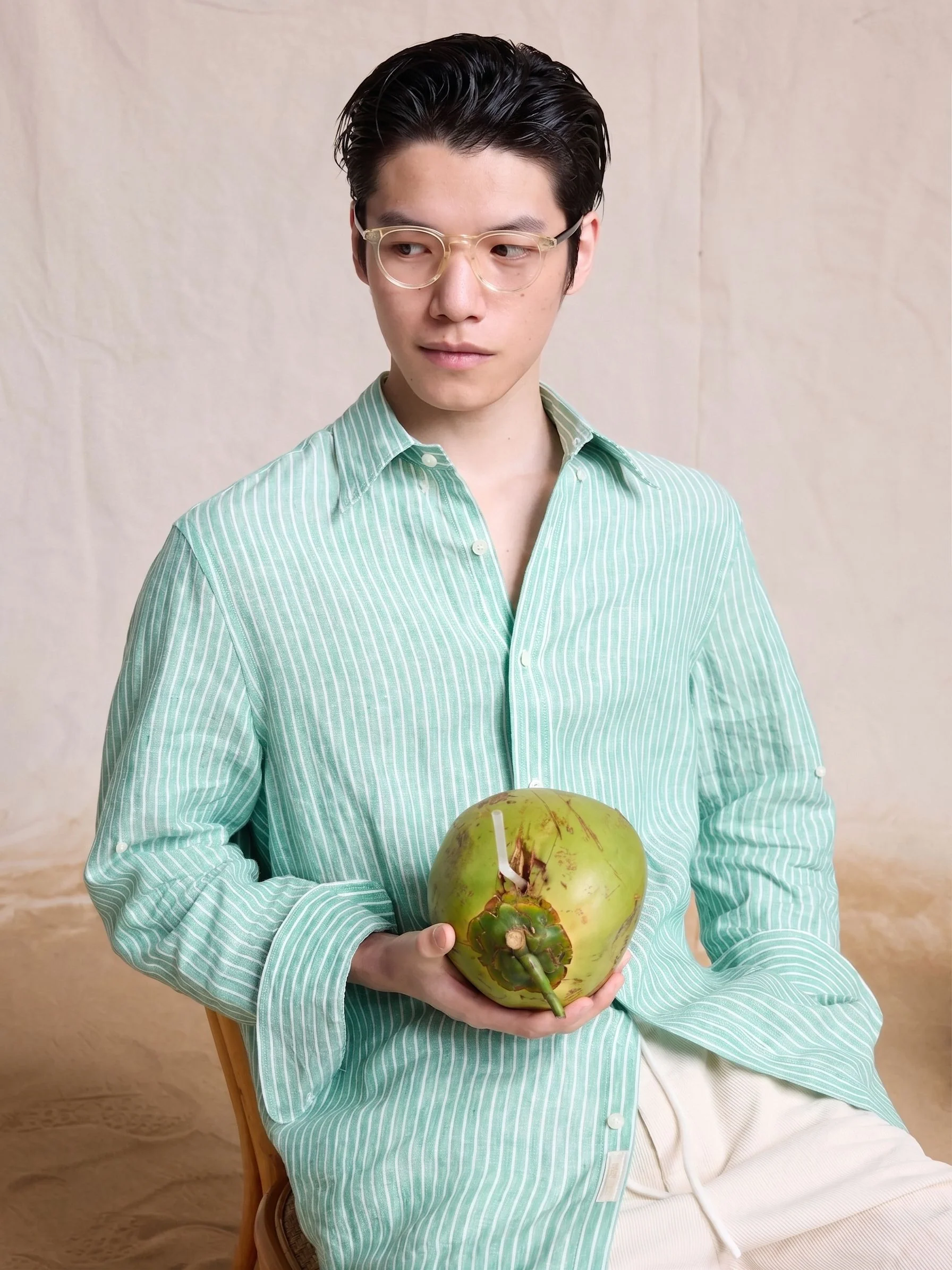 Striped Linen Shirt