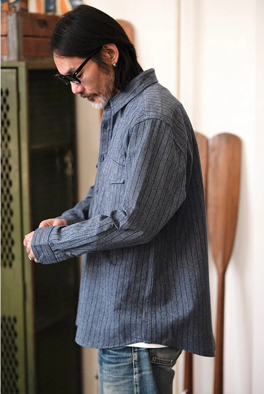 Striped Long Sleeve Shirt - Image 3