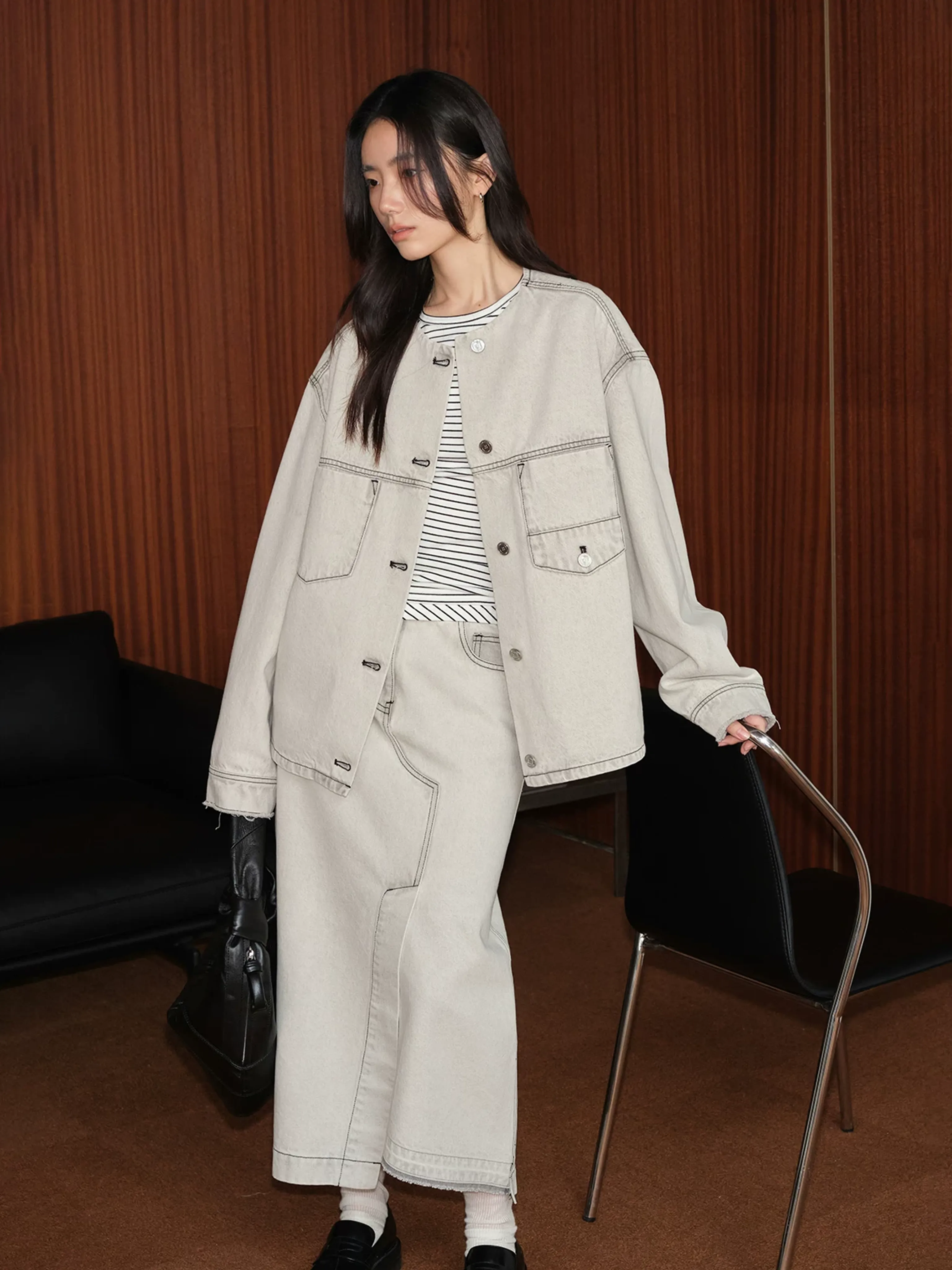 Striped Long-Sleeve Top - Image 3
