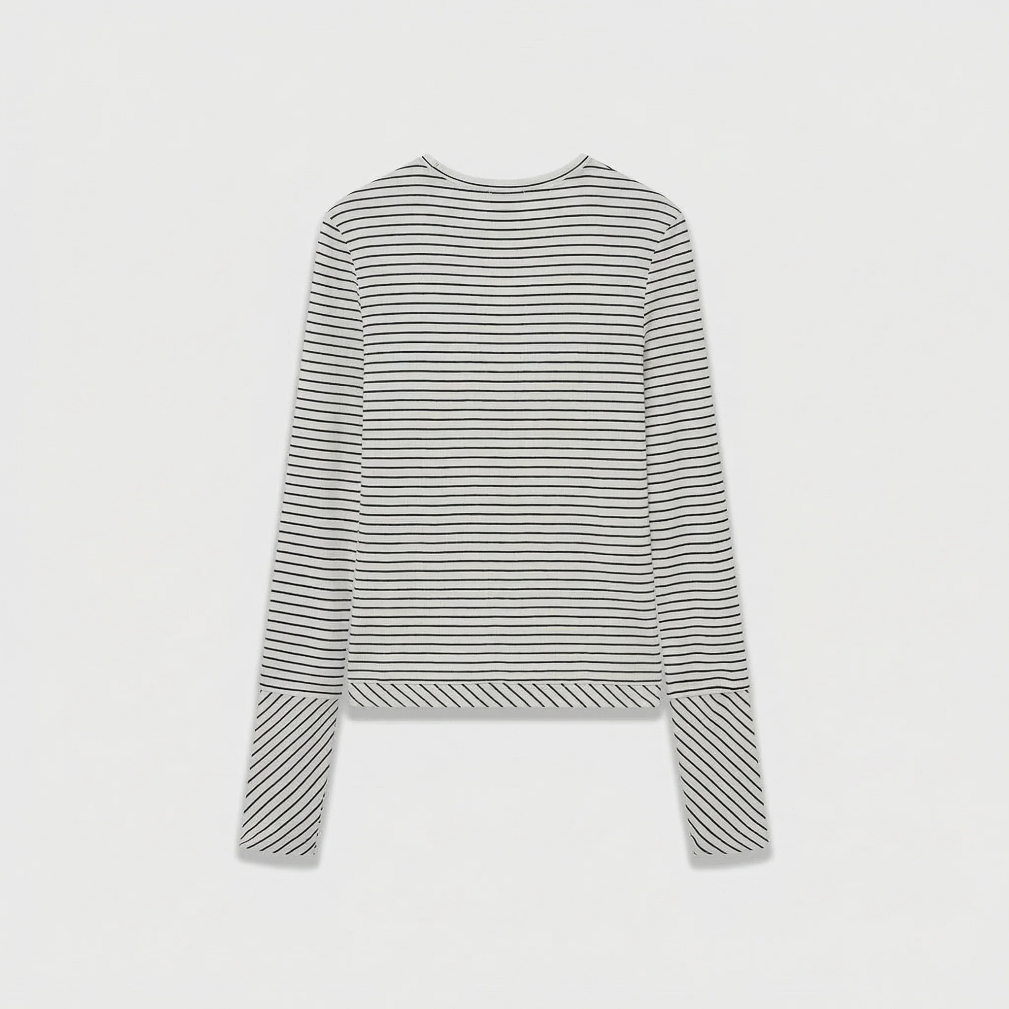 Striped Long-Sleeve Top - Image 4