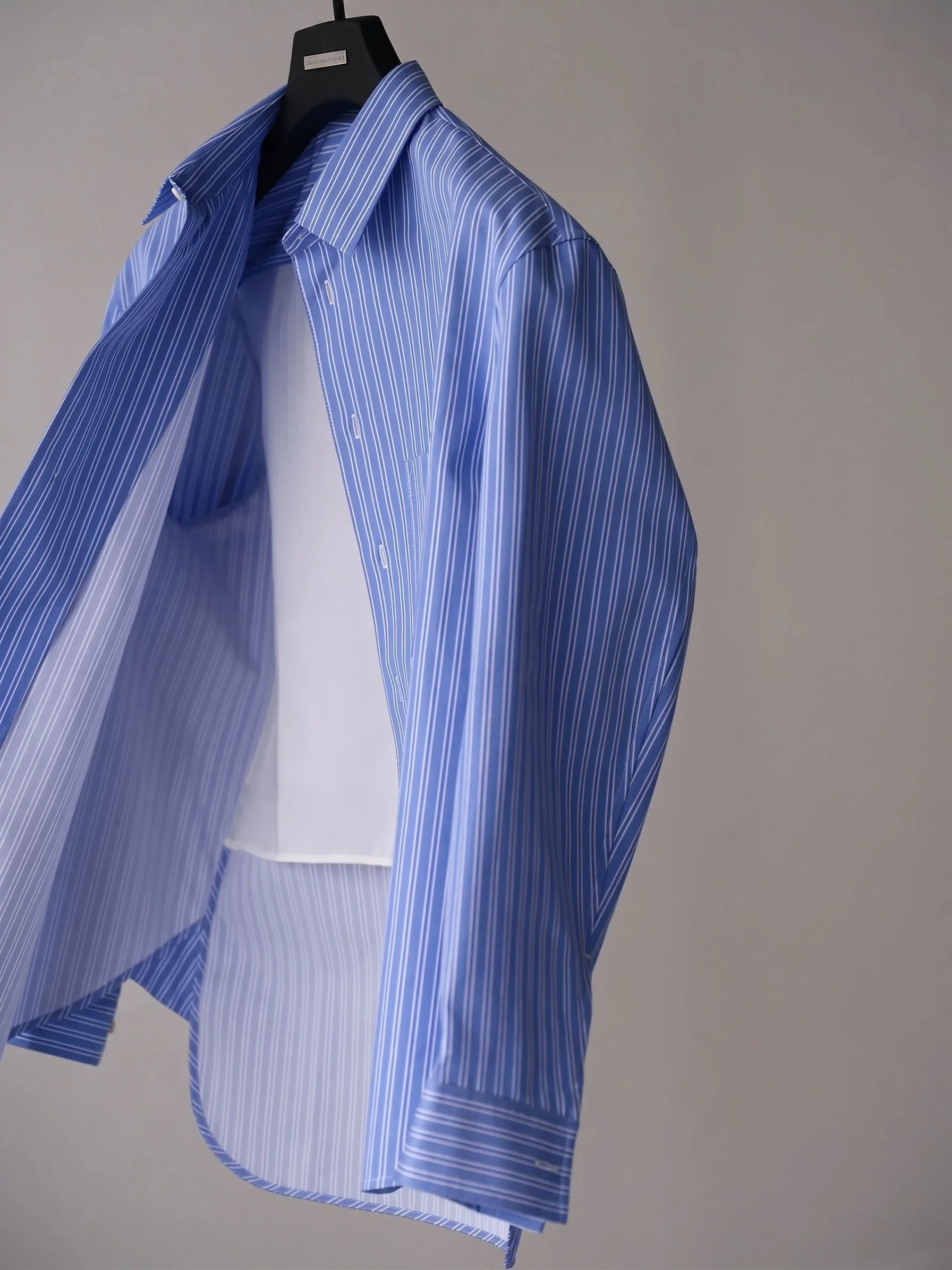 Striped Longline Shirt - Image 5