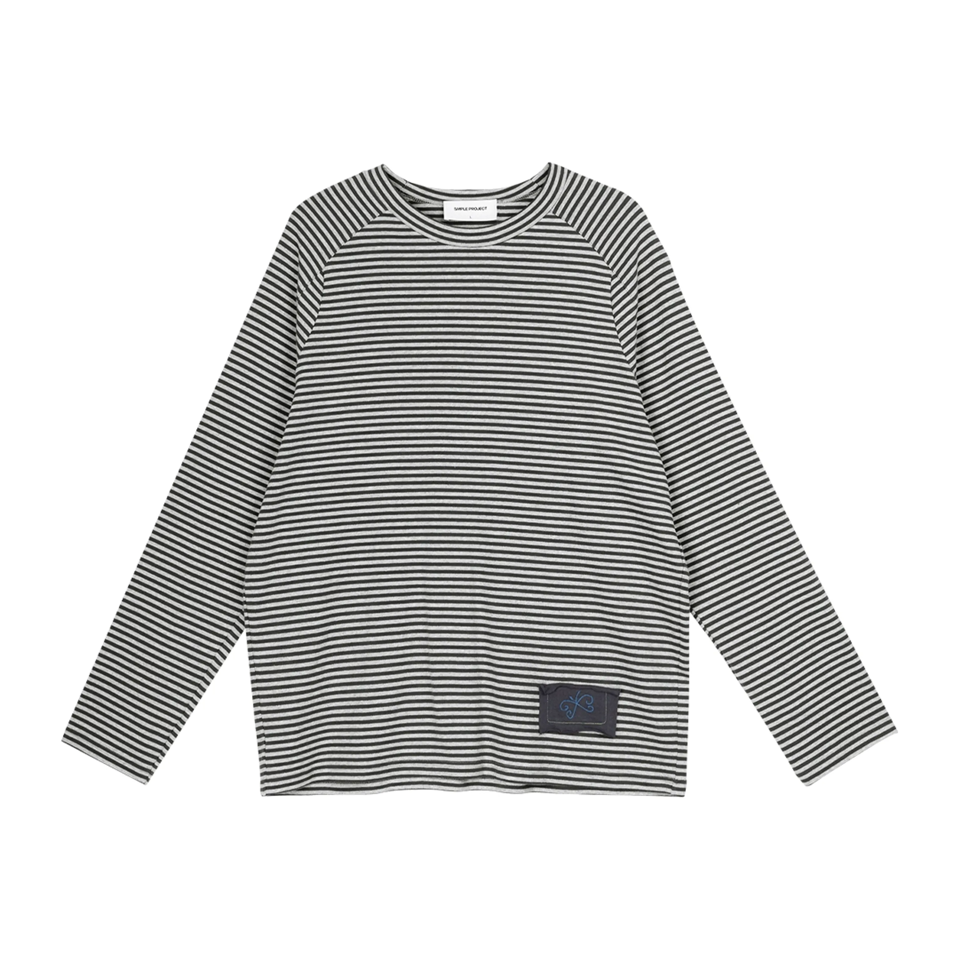 Striped Patch Long-Sleeve Shirt - Image 5