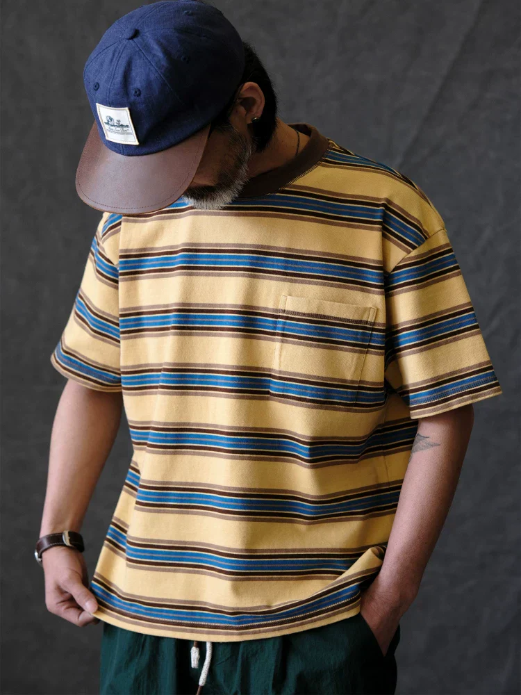 Striped Pocket Tee - Image 2