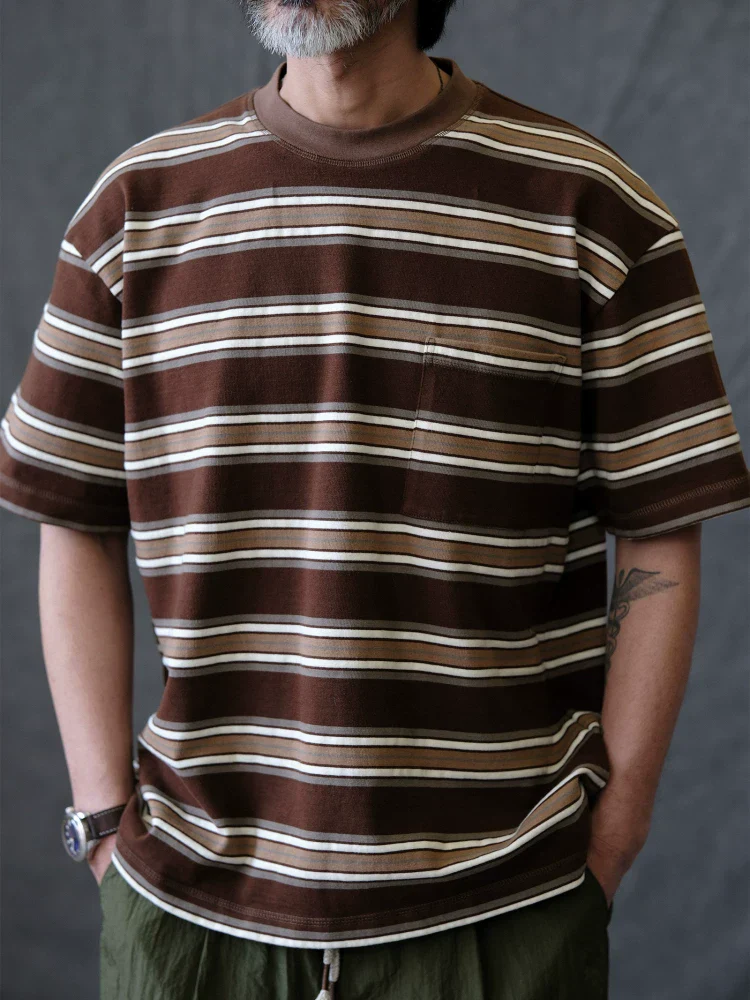 Striped Pocket Tee - Image 3