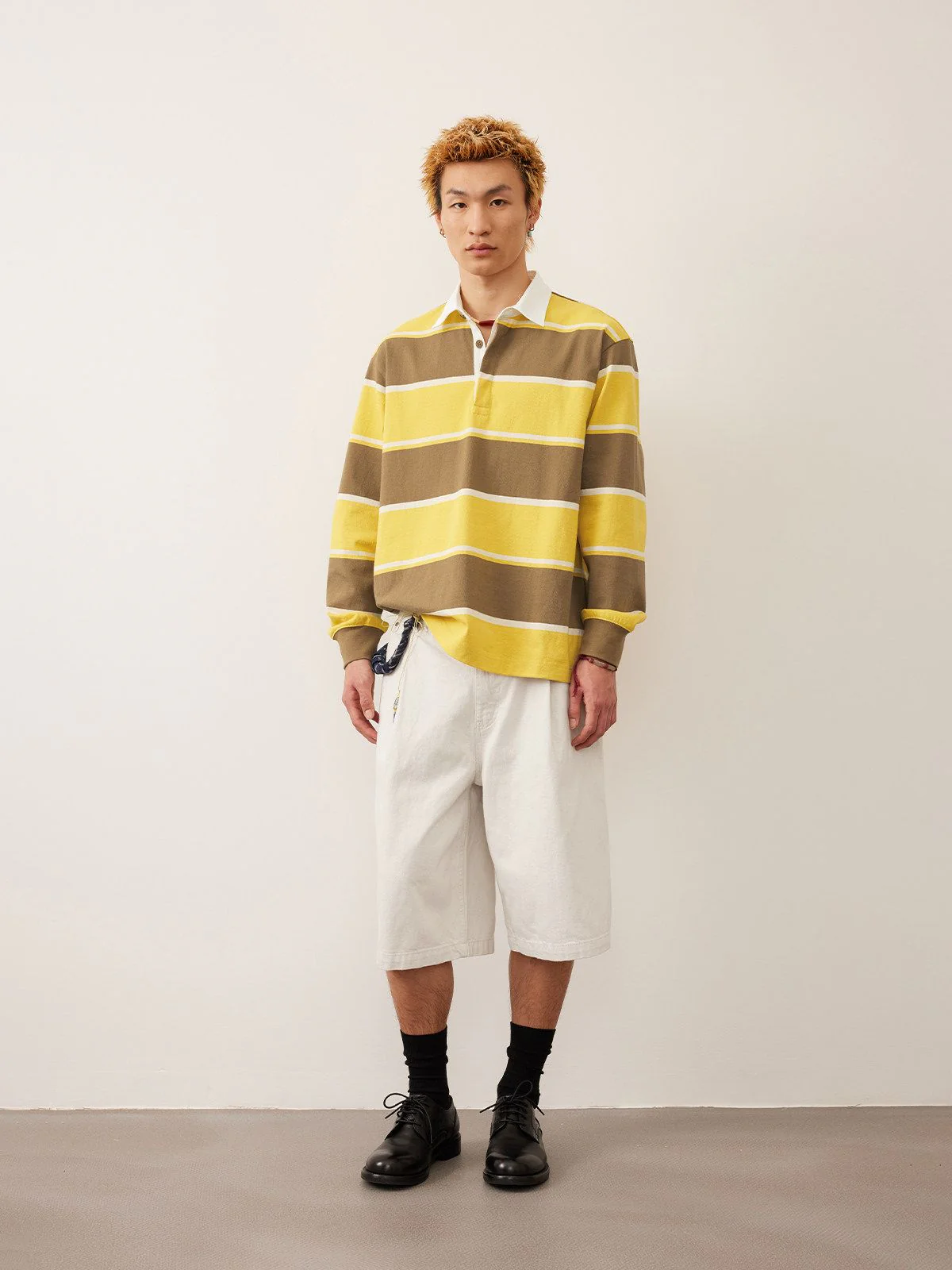 Striped Rugby Polo