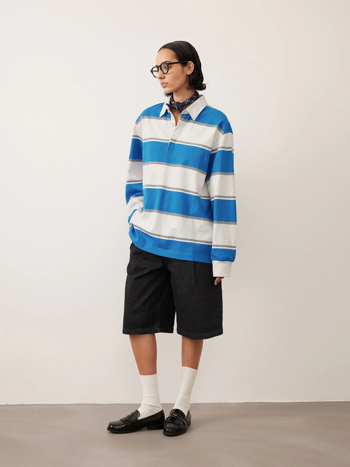 Striped Rugby Polo - Image 2