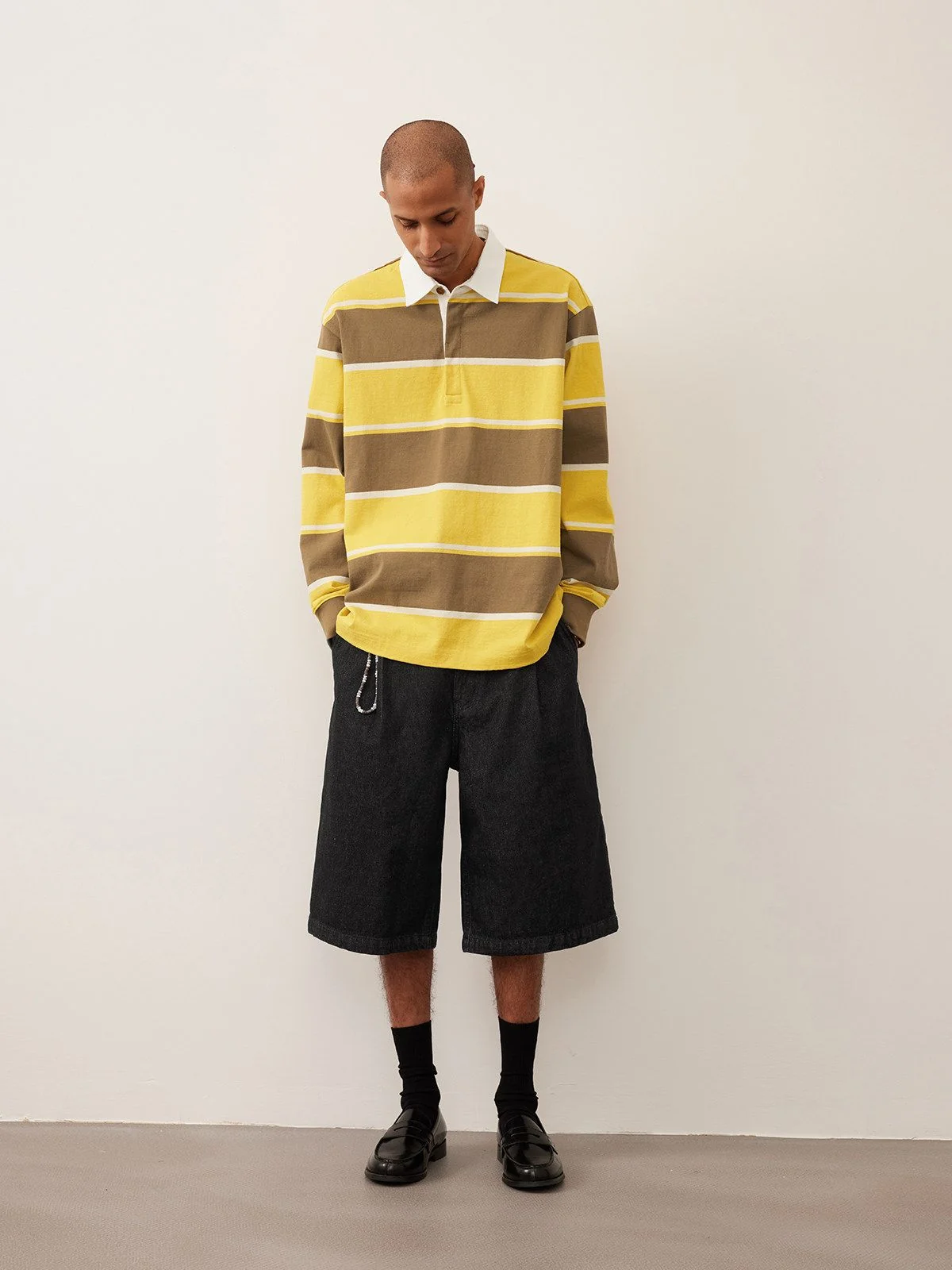 Striped Rugby Polo - Image 4