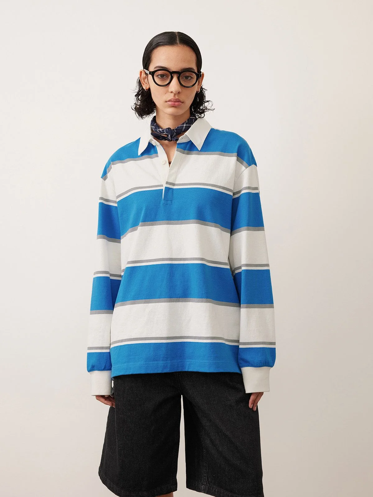 Striped Rugby Polo - Image 7