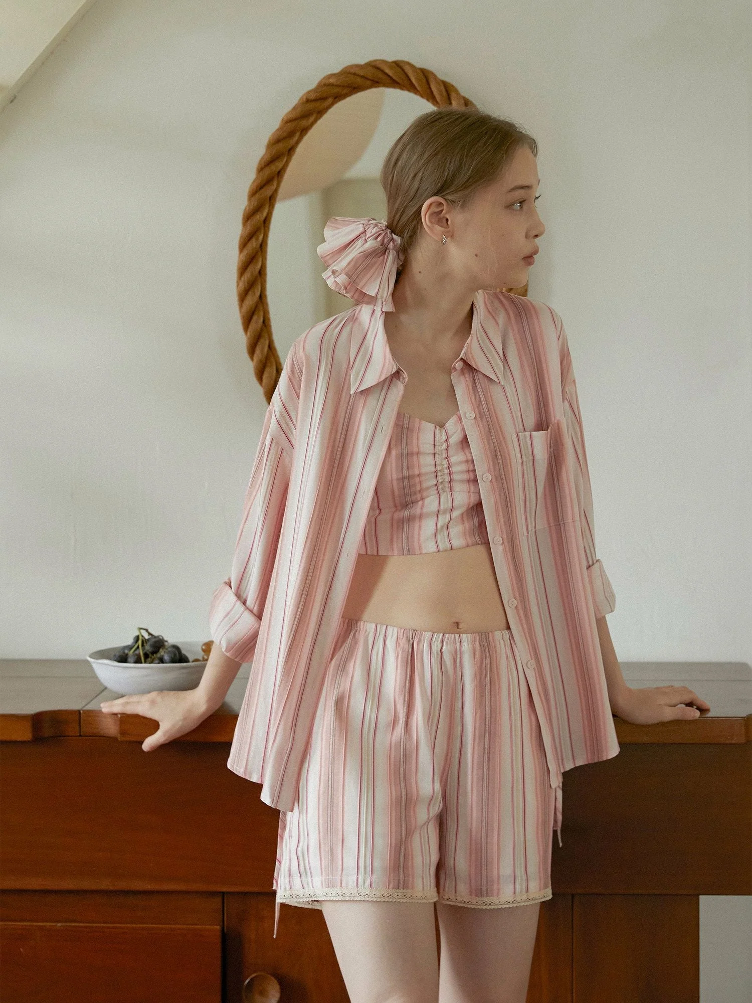 Striped Three-Piece Set - Image 2
