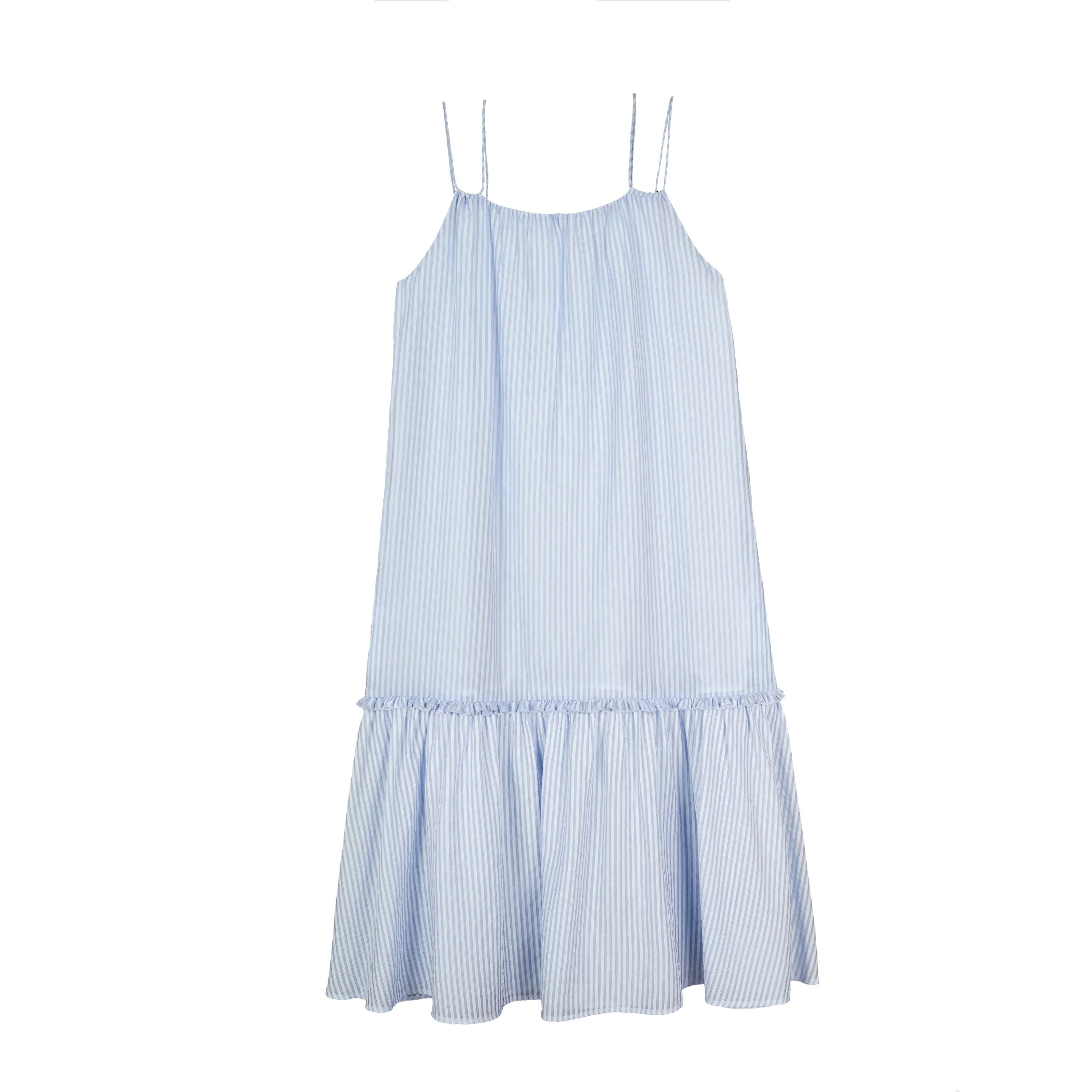 Striped Tiered Dress - Image 6