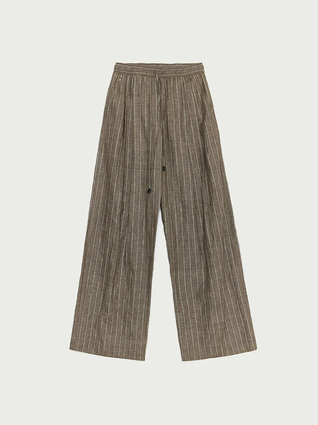 Striped Wide-Leg Pants - Image 6