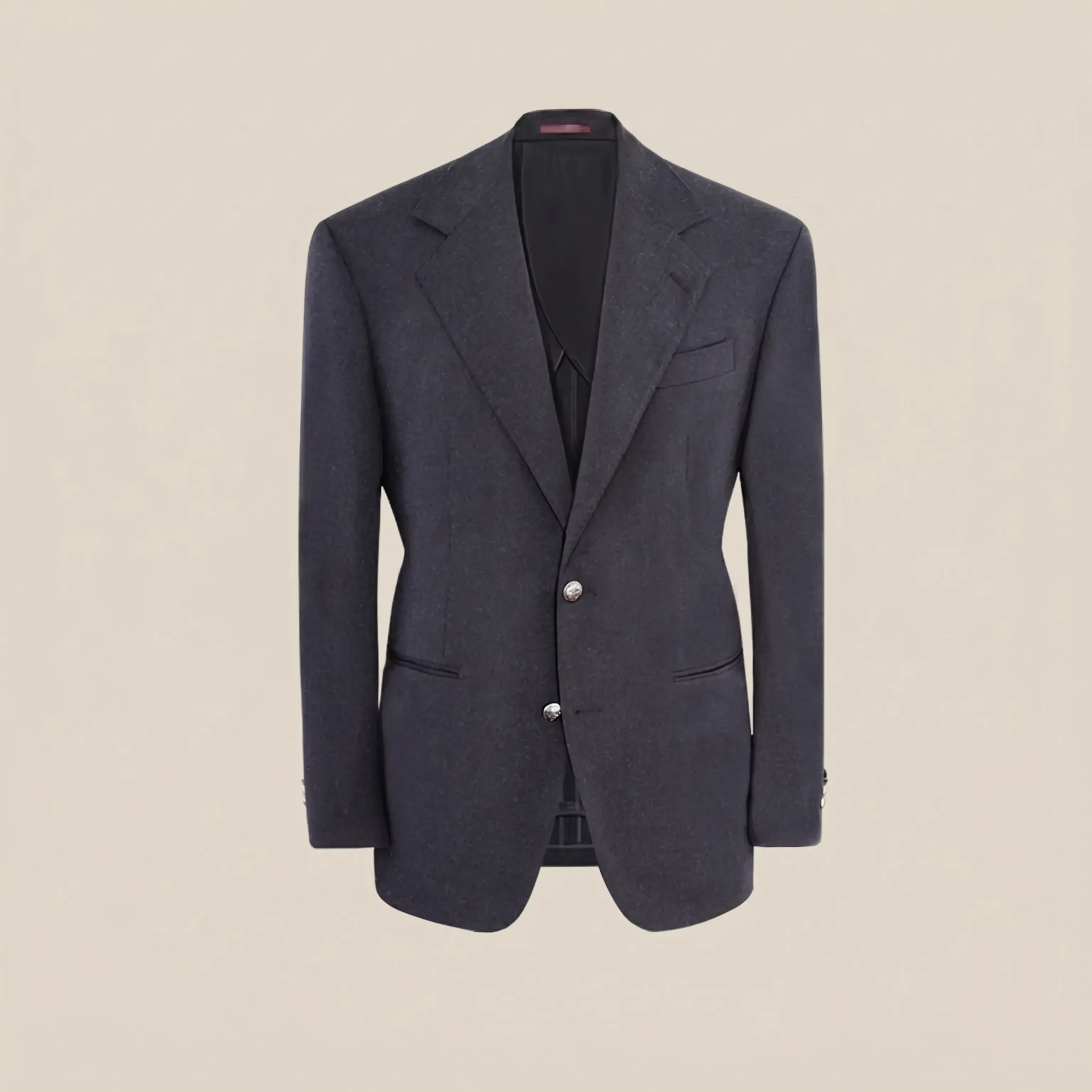 Strong-Twist Linen-Blend Blazer - Image 5