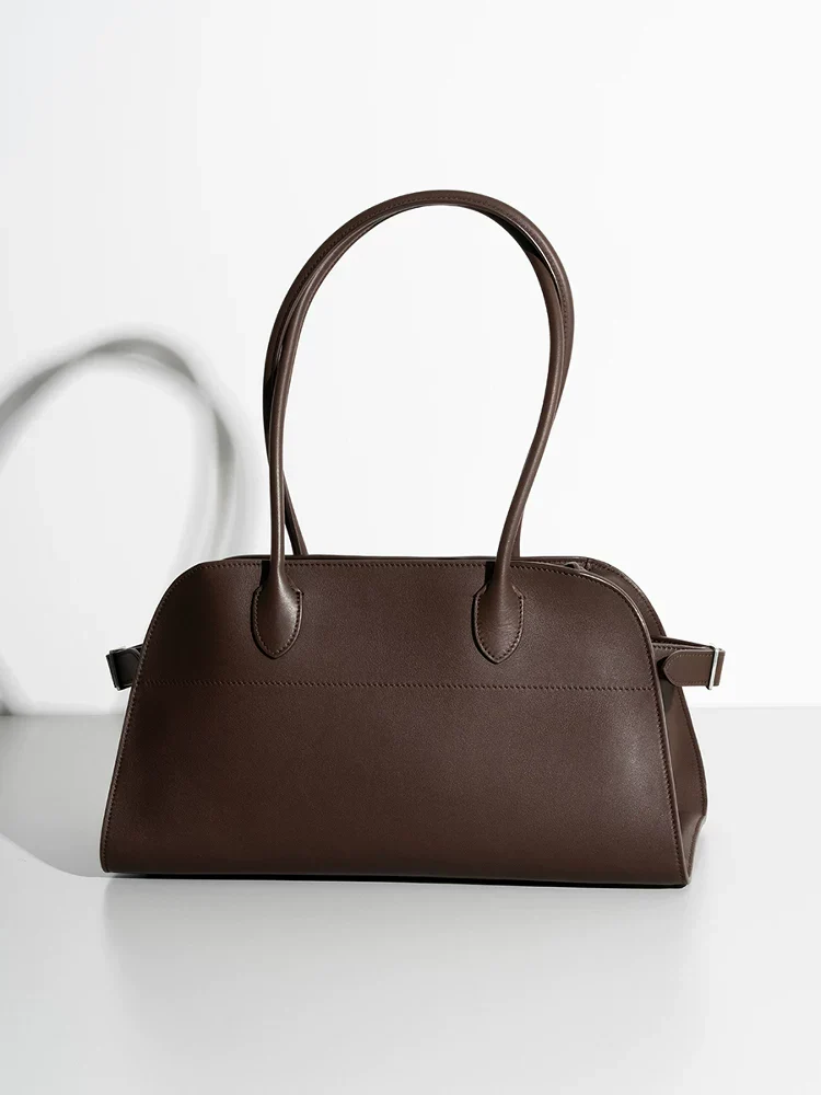 Structured Leather Tote - Image 5