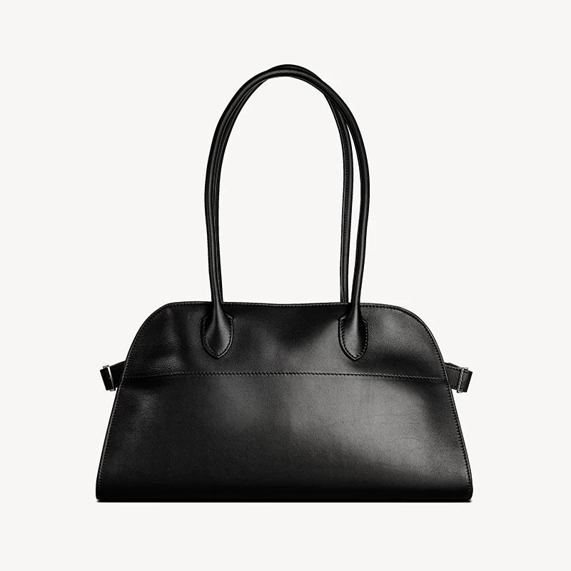 Structured Leather Tote - Image 7