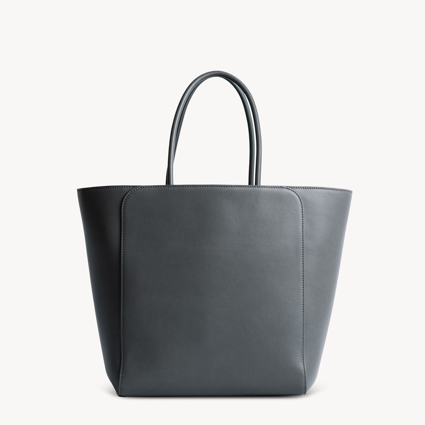 Structured Leather Tote - Image 6