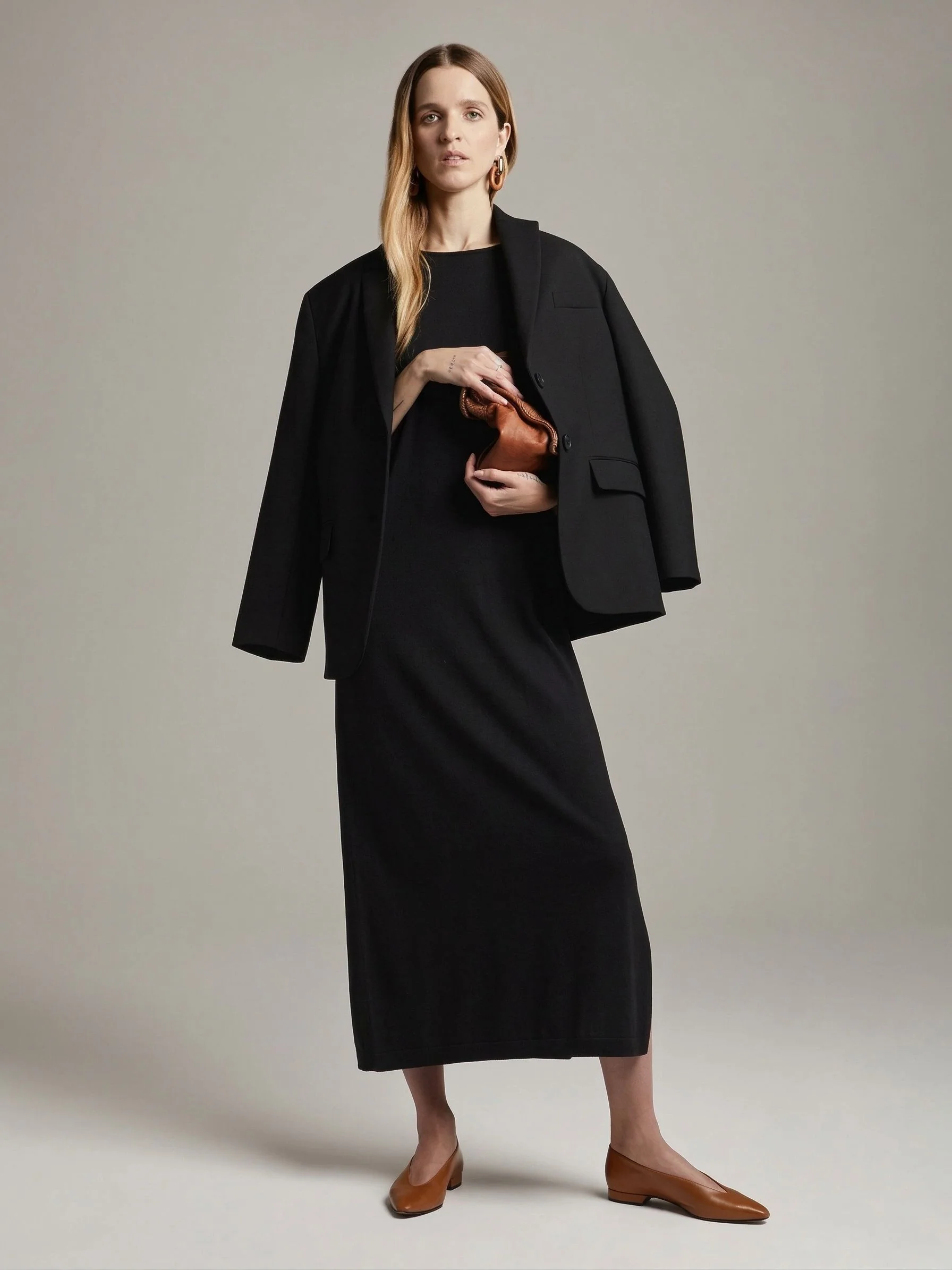 SUE Sleeveless Knit Dress - Image 3
