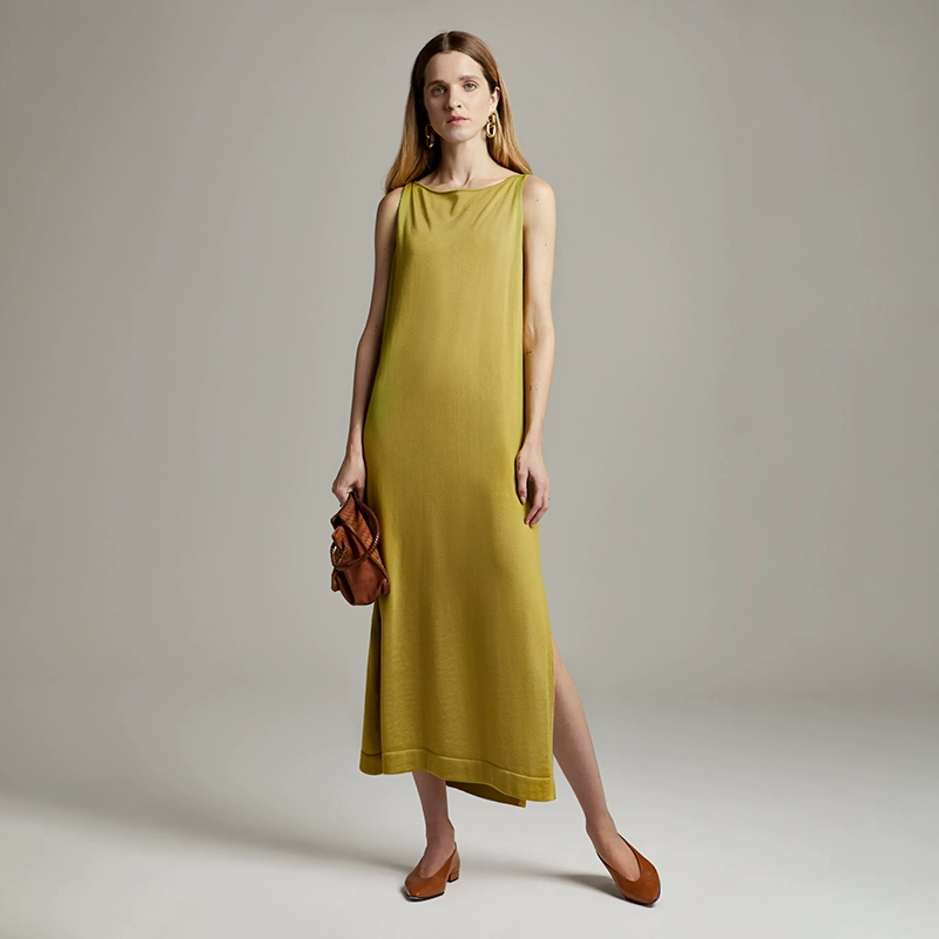 SUE Sleeveless Knit Dress - Image 5
