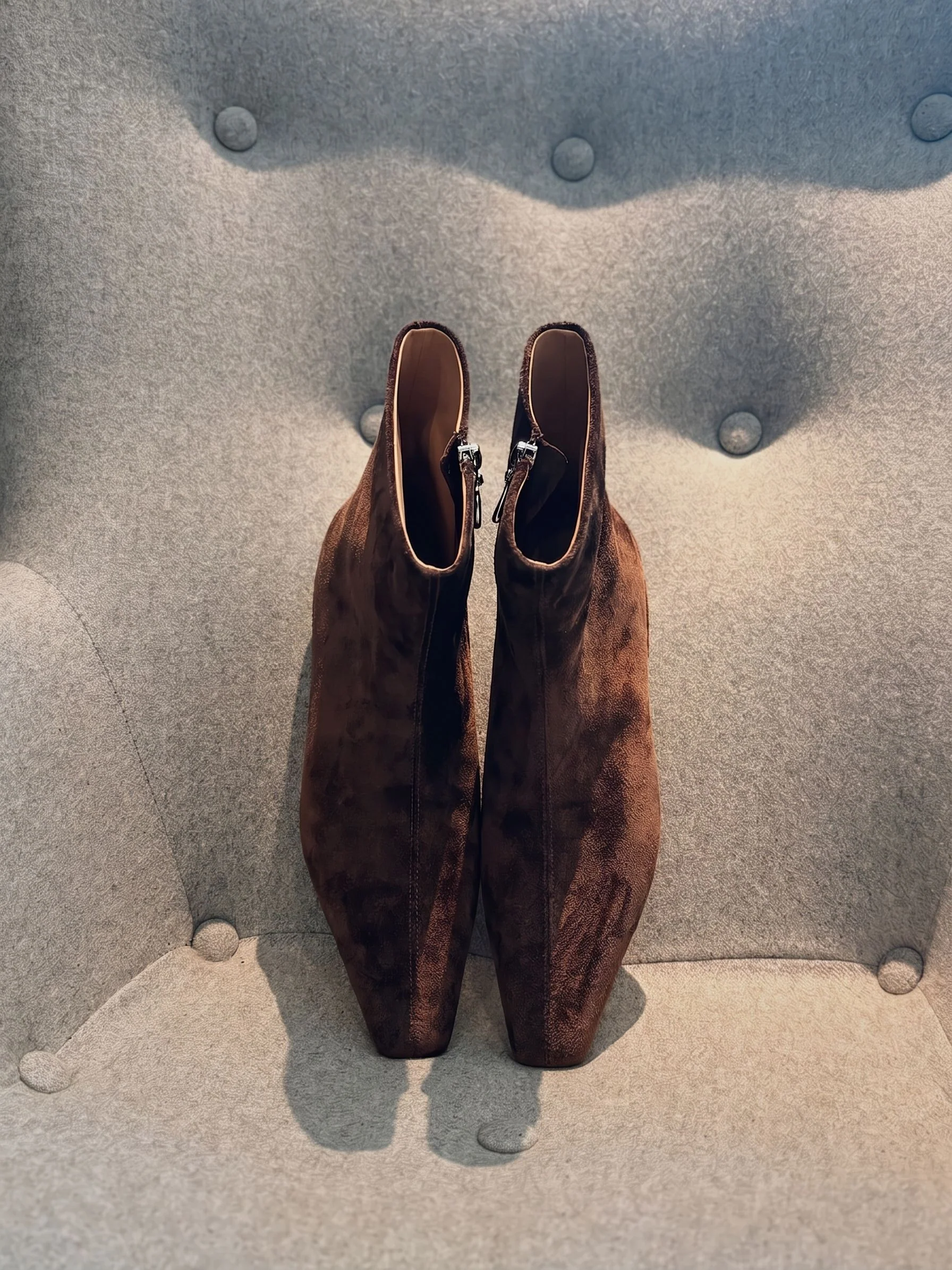 Suede Ankle Boots - Image 5