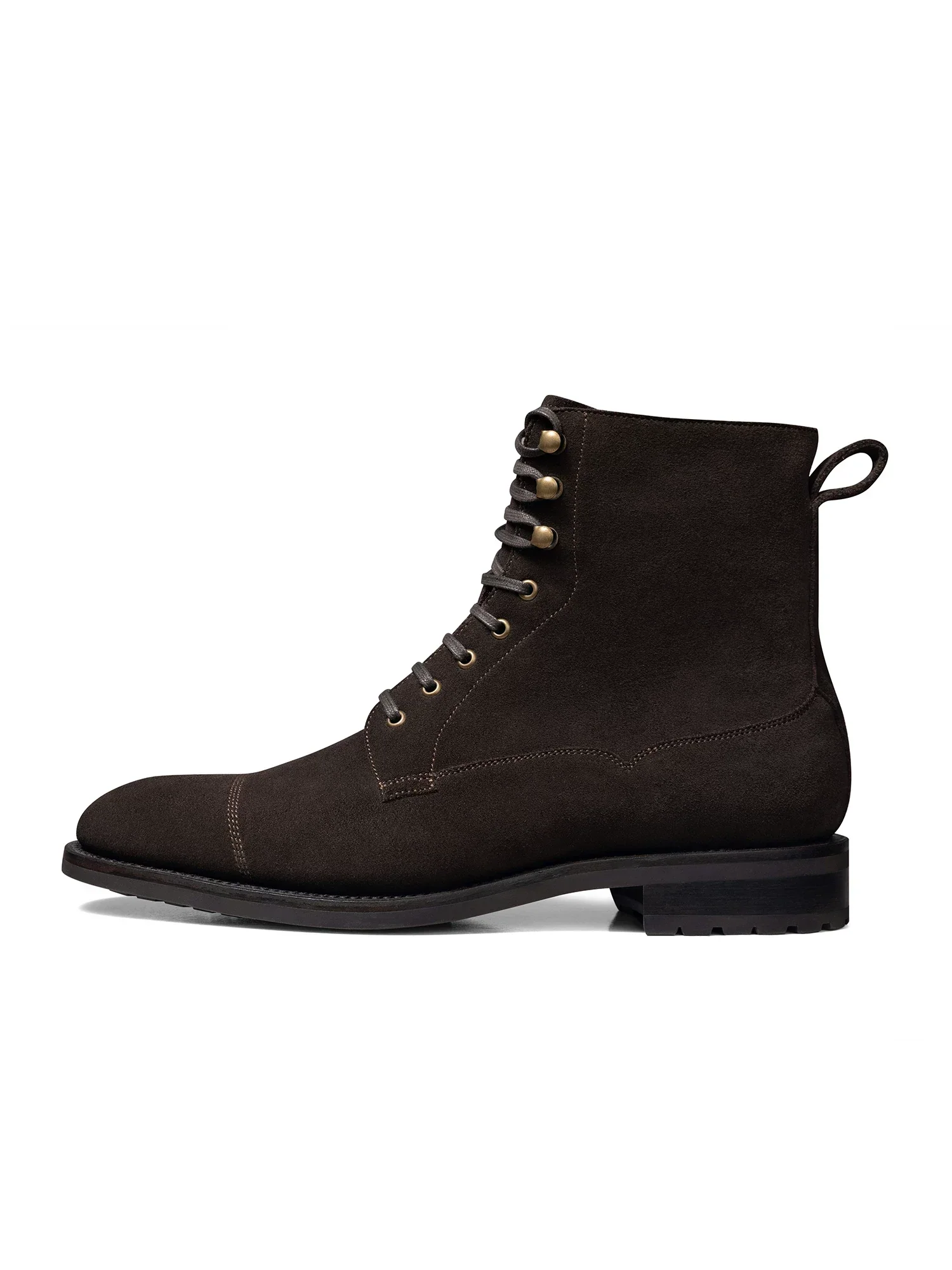 Suede Cap-Toe Goodyear-Welt Boots - Image 2