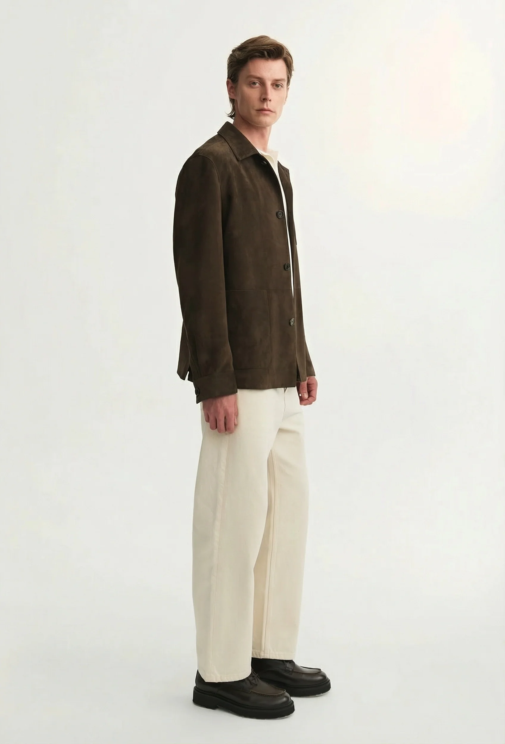 Suede Chore Jacket - Image 3