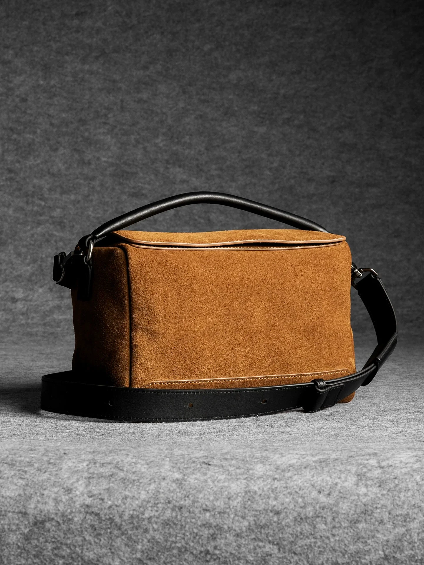 Suede Crossbody Bag - Image 4