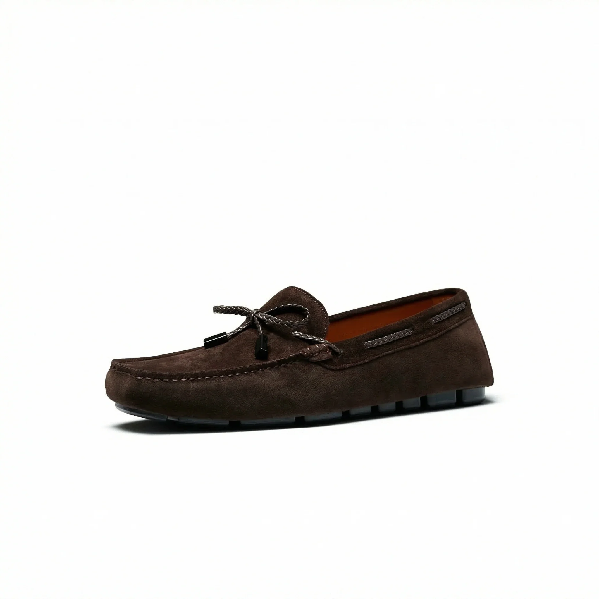 Suede Driving Loafers - Image 5