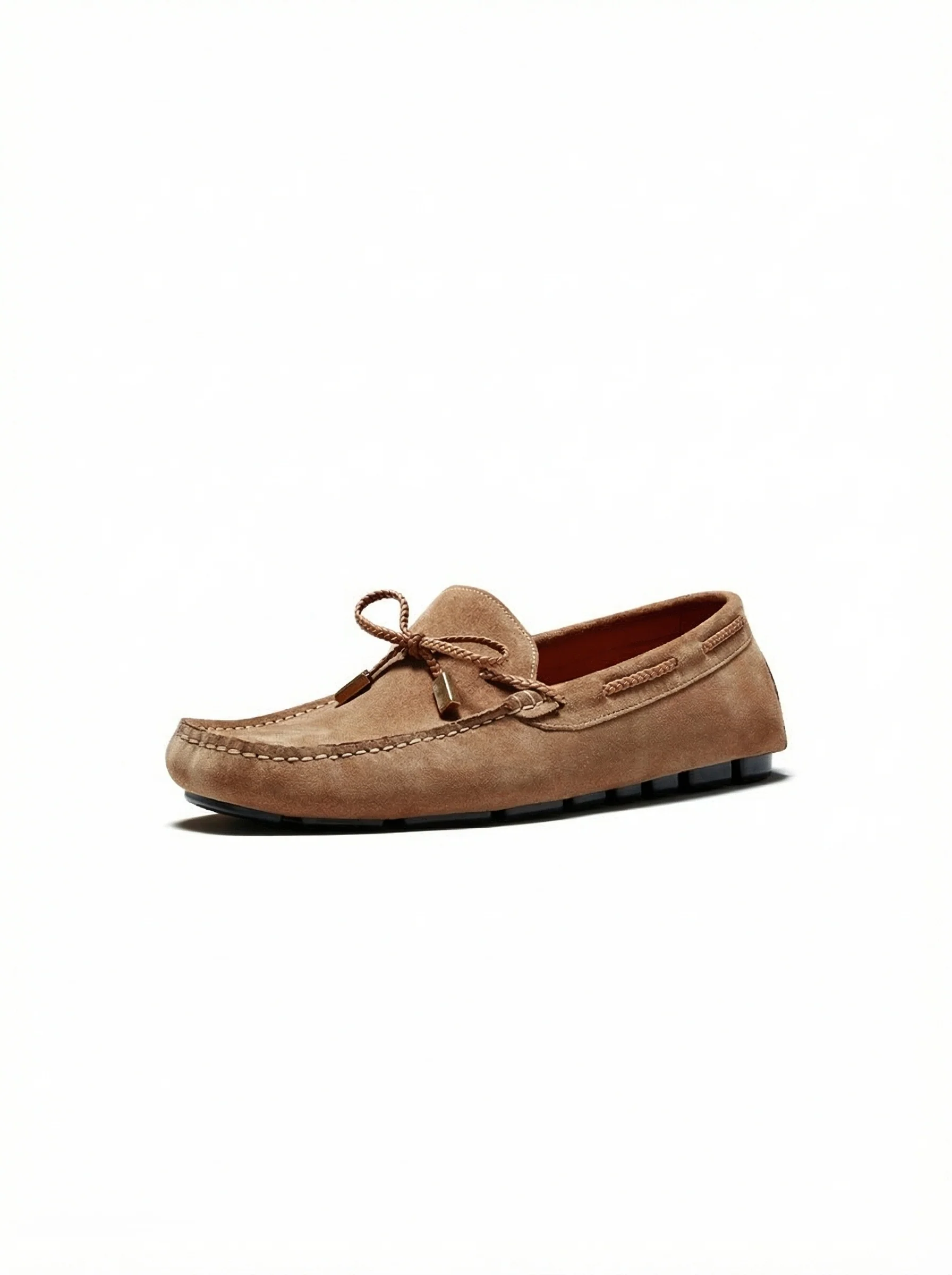 Suede Driving Loafers