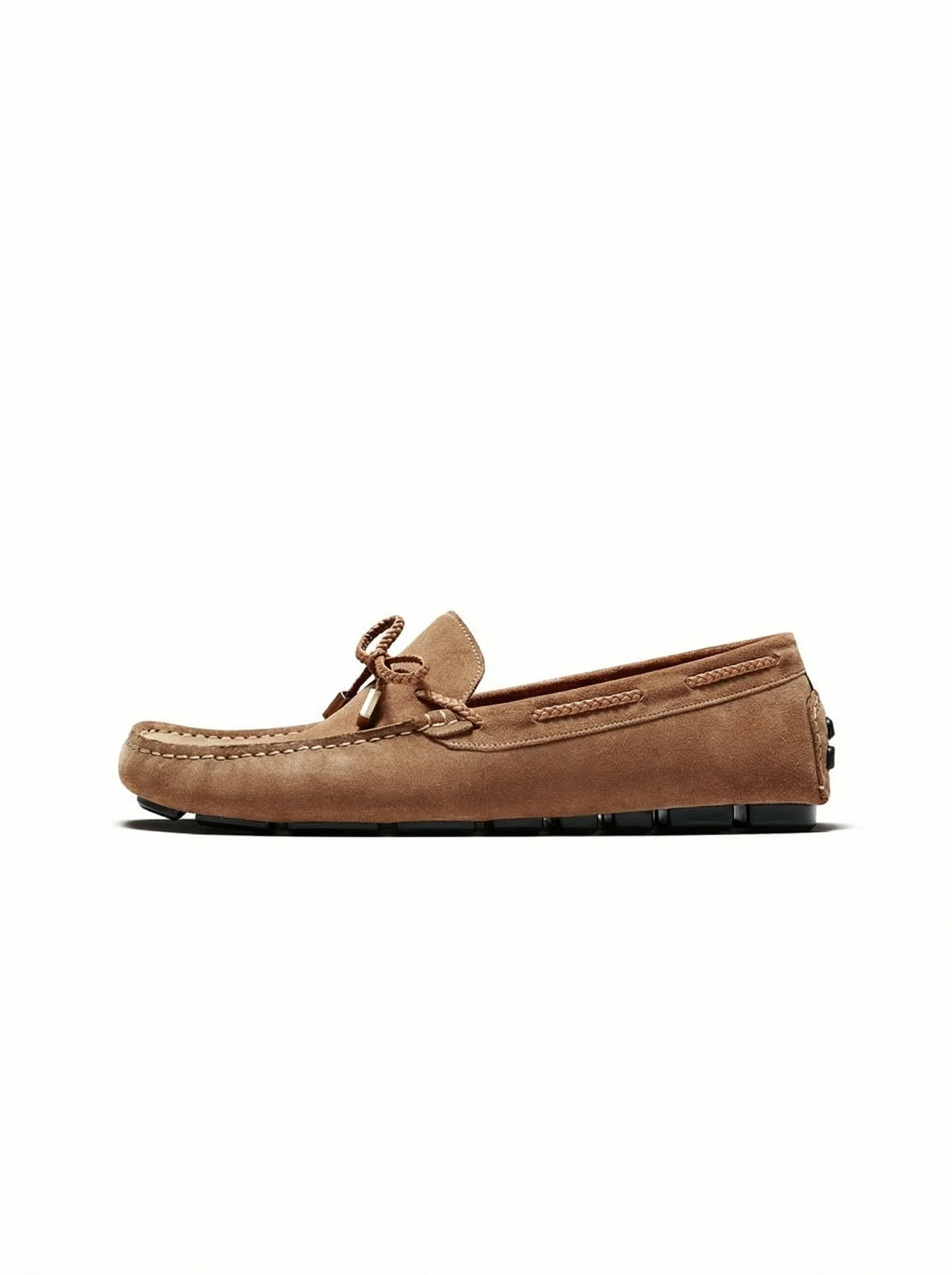 Suede Driving Loafers - Image 2