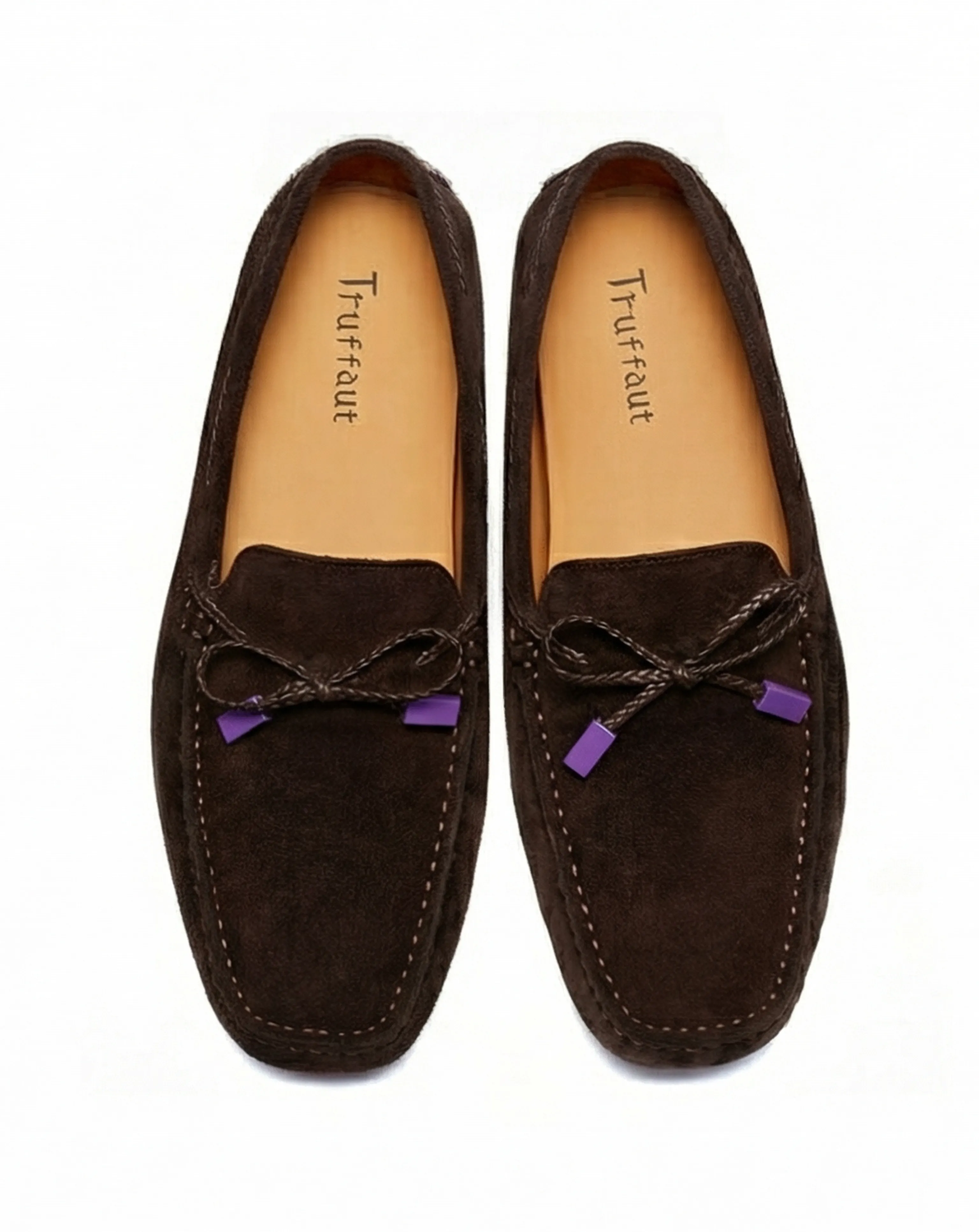 Suede Driving Loafers