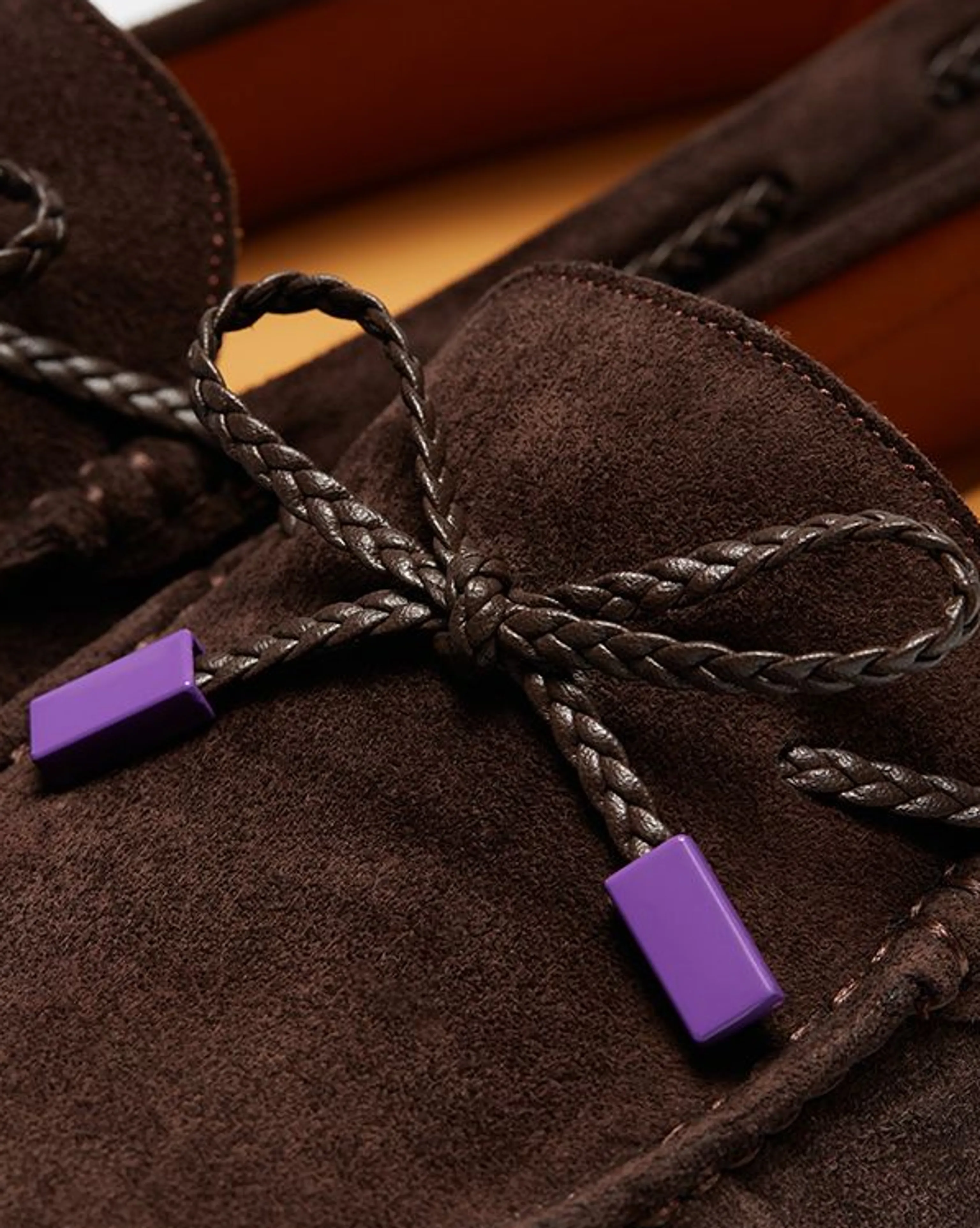 Suede Driving Loafers - Image 6