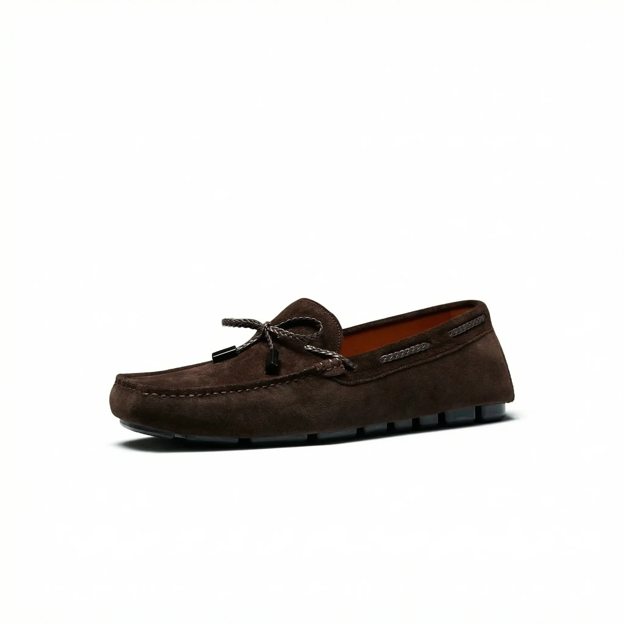 Suede Driving Loafers - Image 4