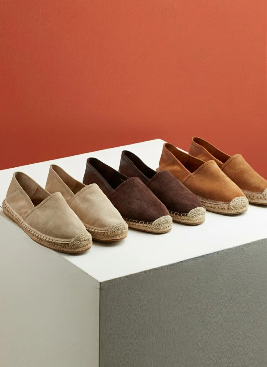 Suede Espadrille Slip-Ons - Image 6
