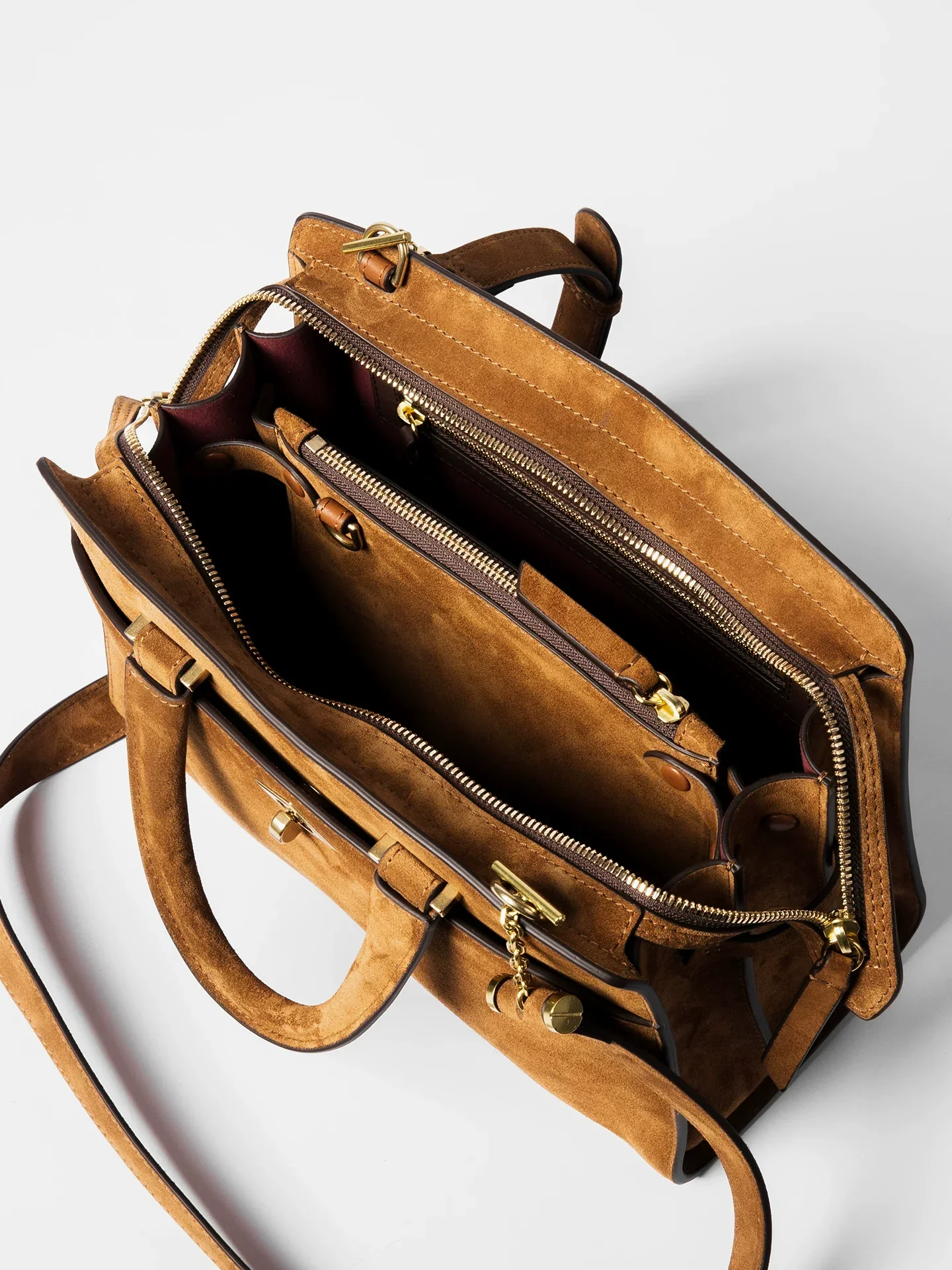 Suede Eye Satchel - Image 2