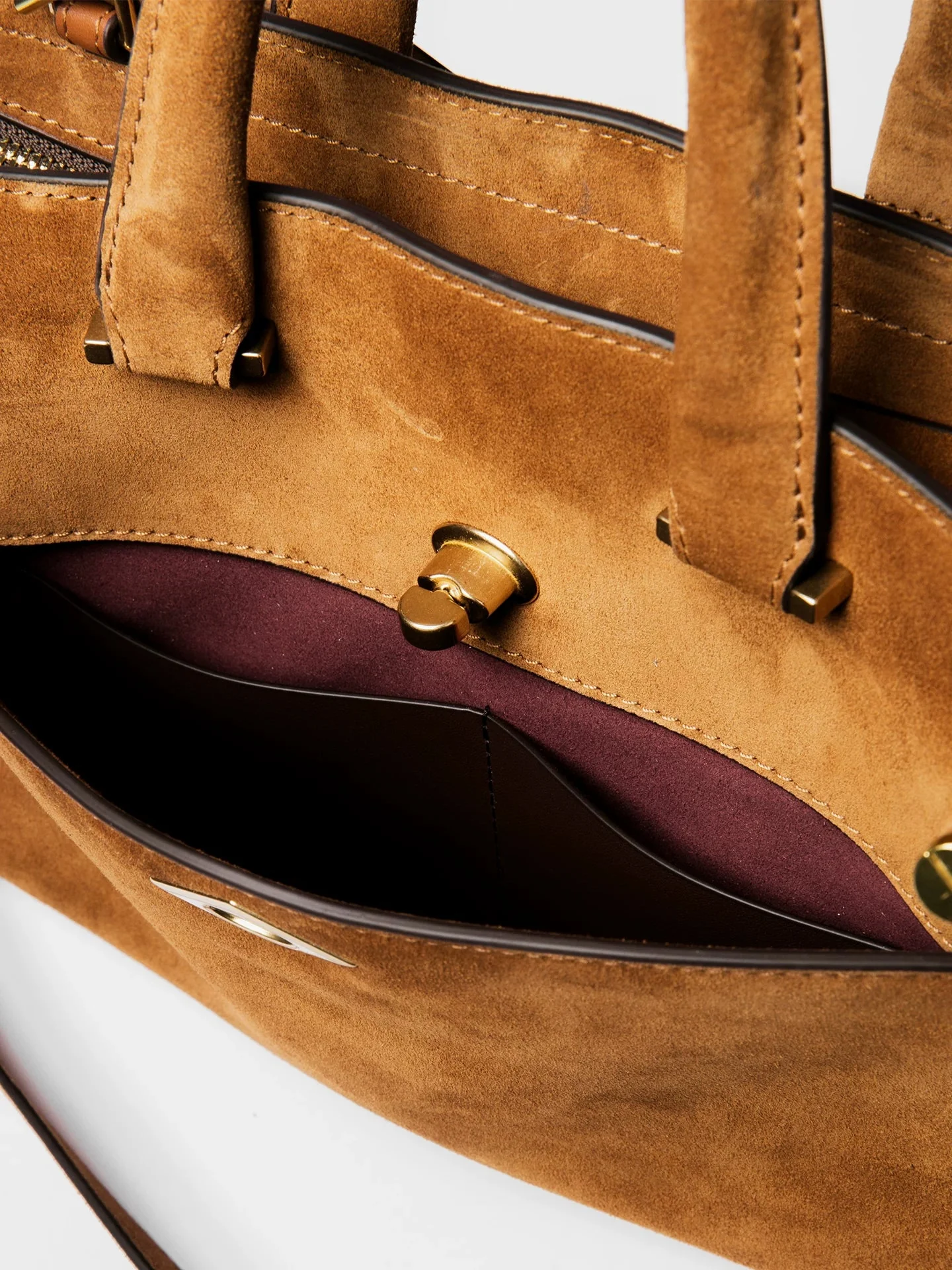 Suede Eye Satchel - Image 3