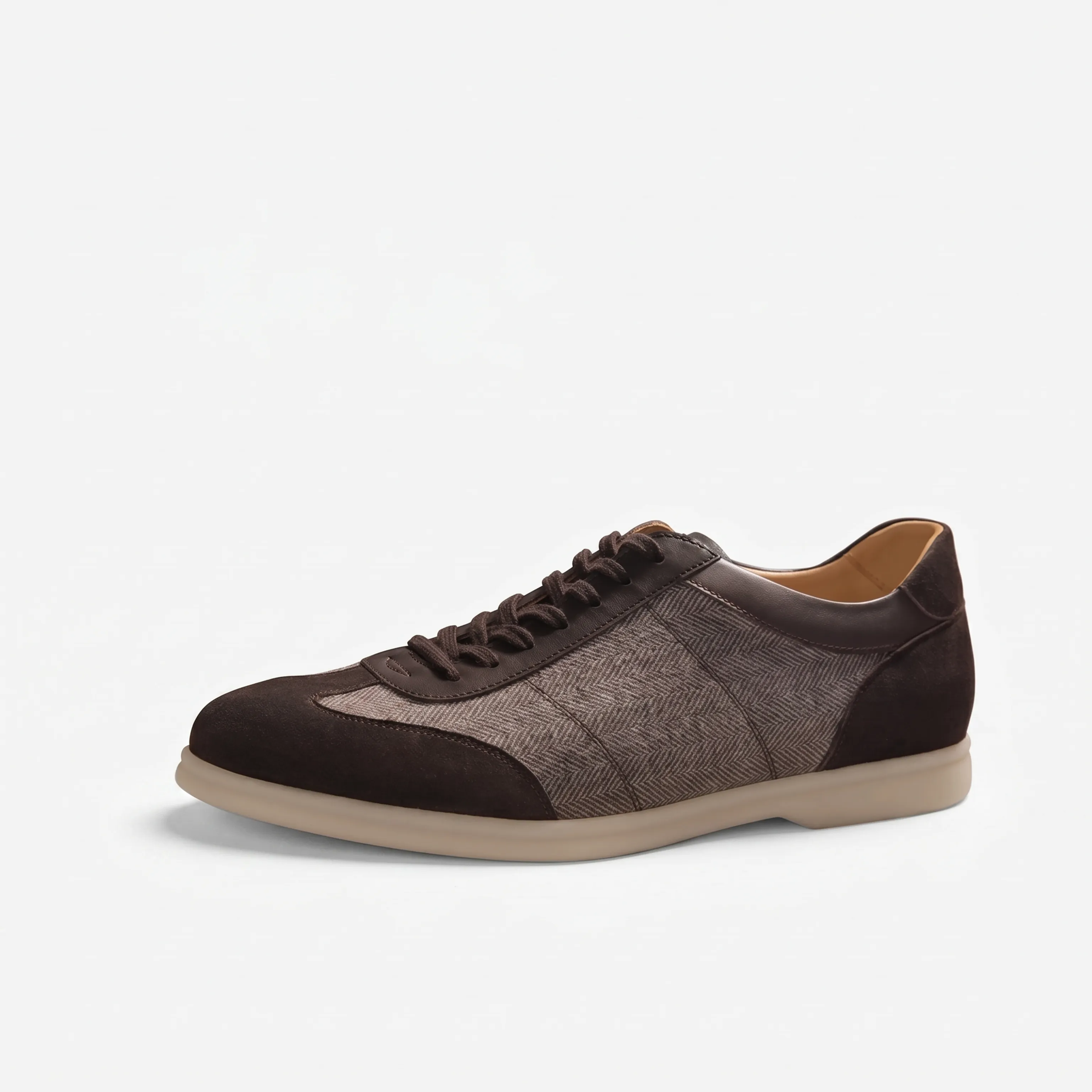 Suede Flannel Cupsole Sneaker - Image 4