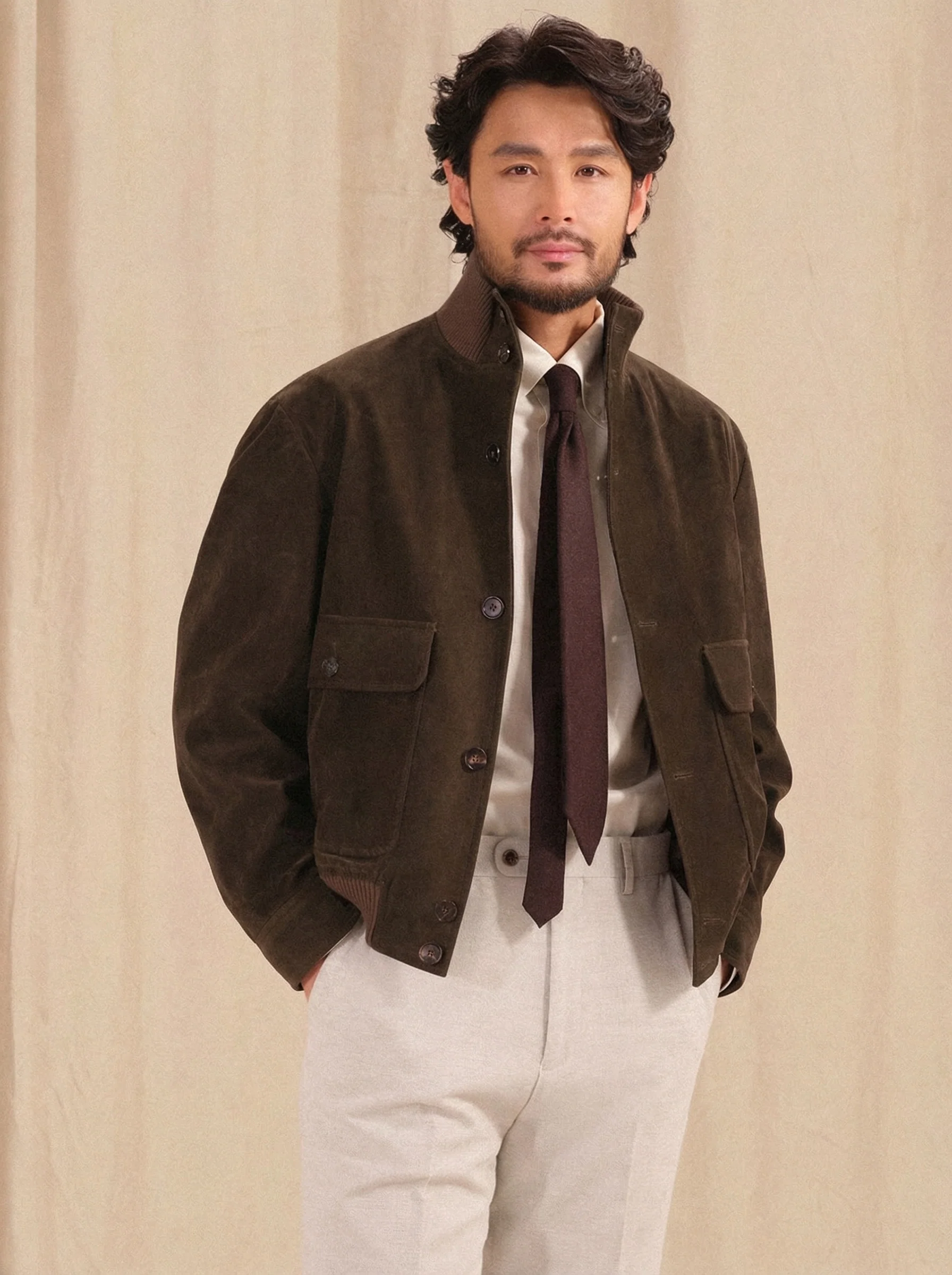 Suede Flight Jacket - Image 2