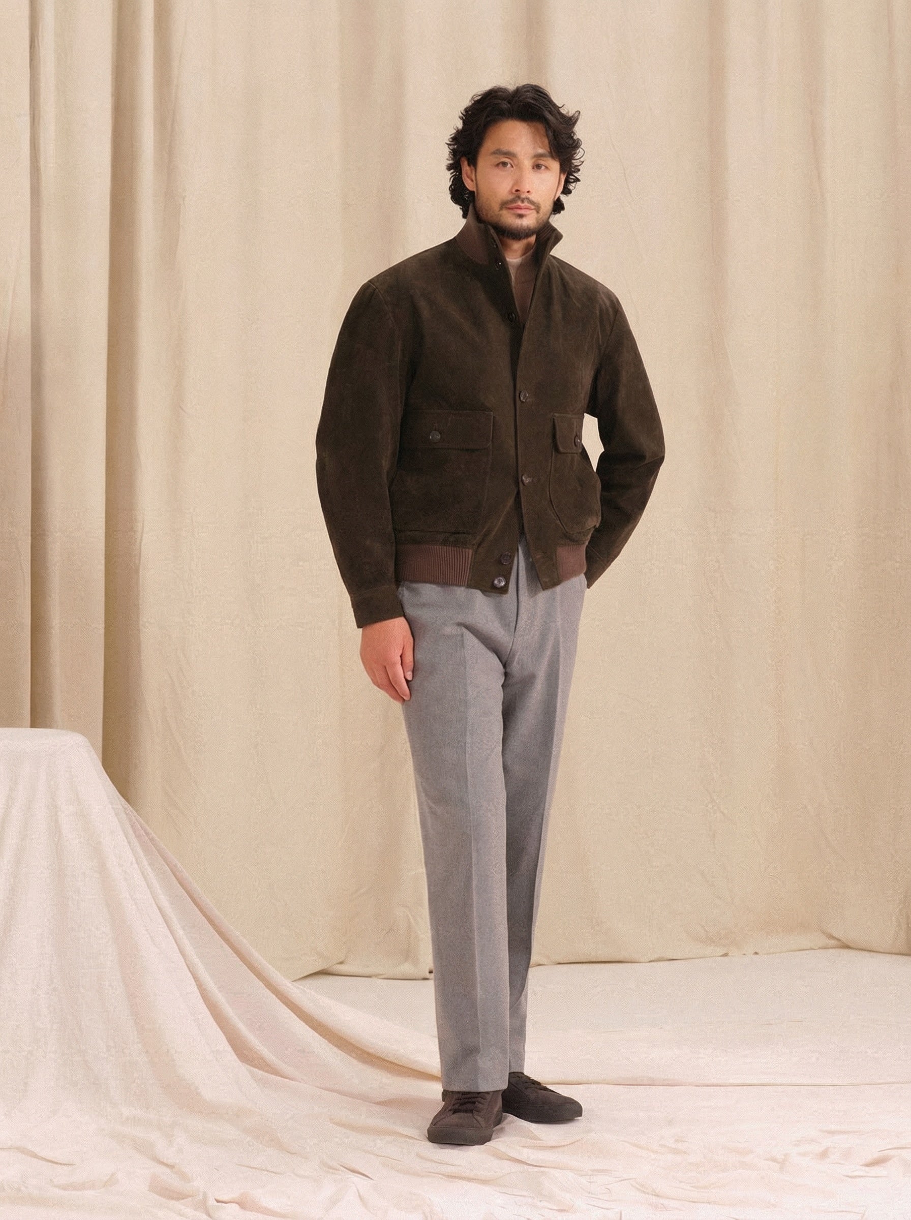 Suede Flight Jacket - Image 4