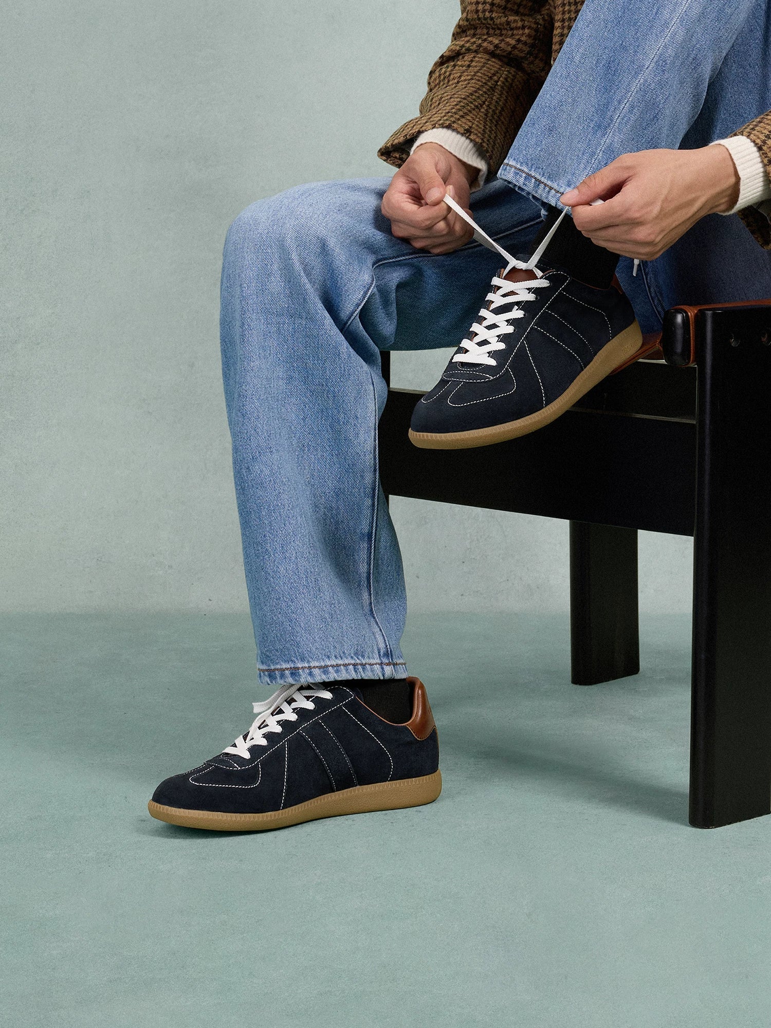 Suede Gum Low Sneaker - Image 2