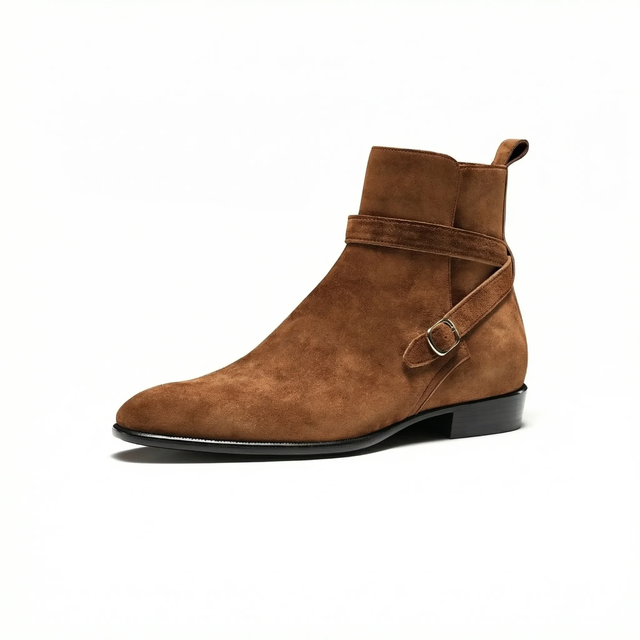 Suede Jodhpur Ankle Boots - Image 3
